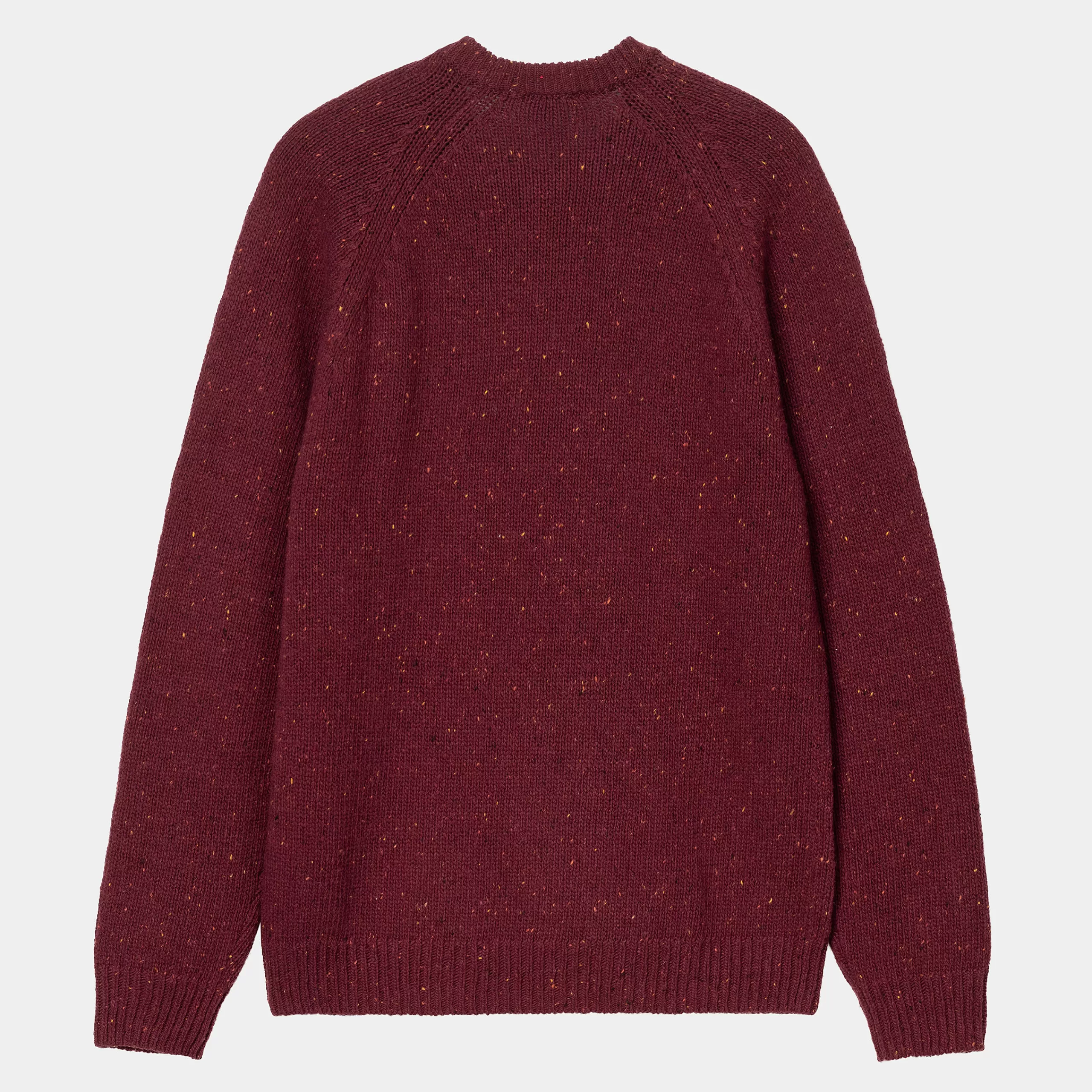 Sale Carhartt WIP Anglistic Sweater Speckled Malbec