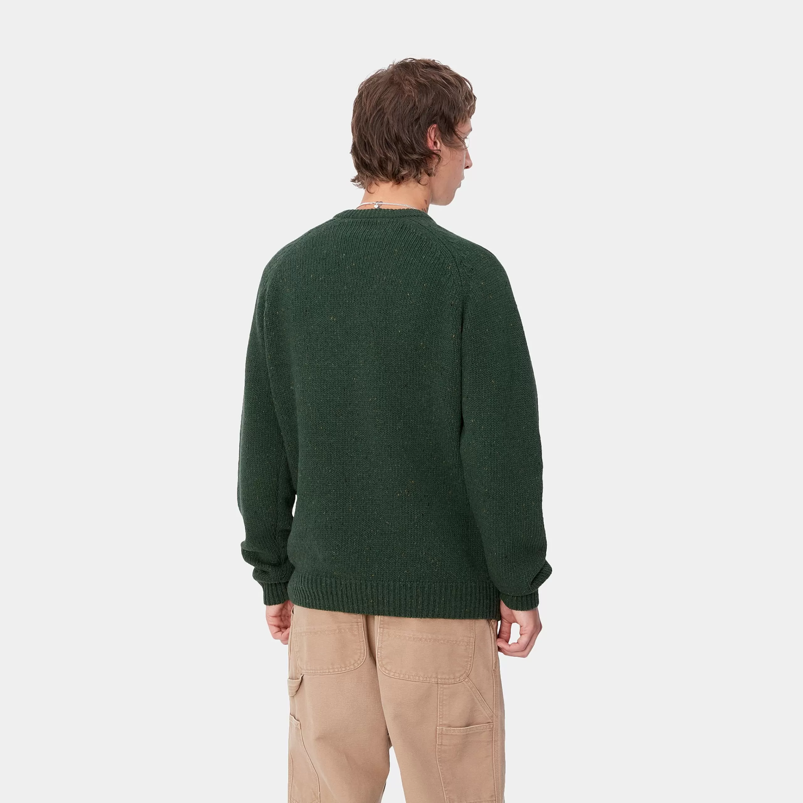 Store Carhartt WIP Anglistic Sweater Speckled Sycamore Tree