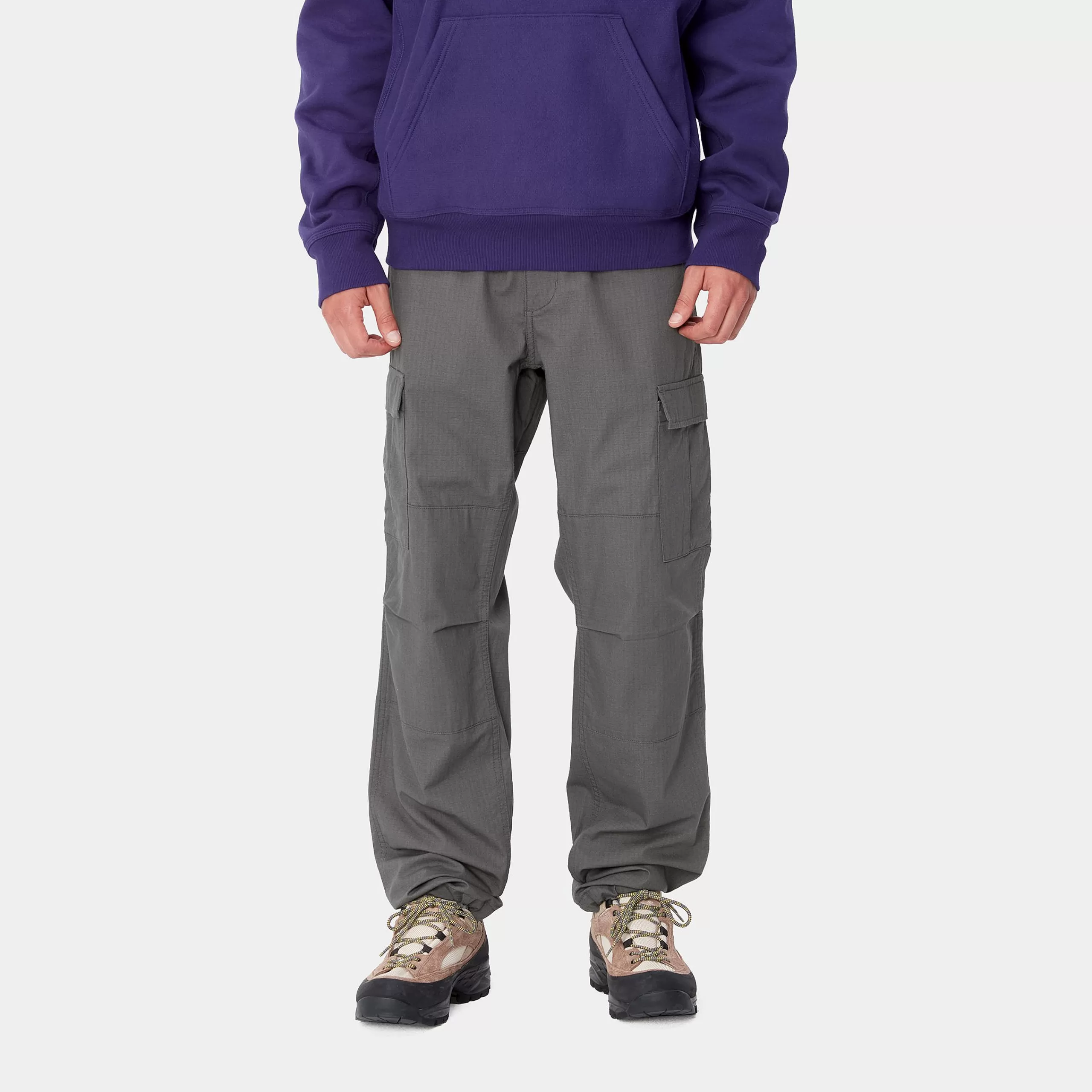 Discount Carhartt WIP Aviation Pant Graphite