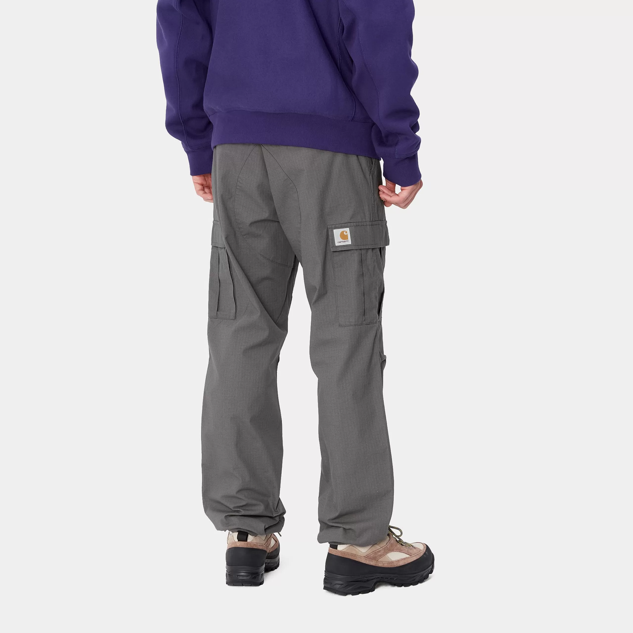 Discount Carhartt WIP Aviation Pant Graphite