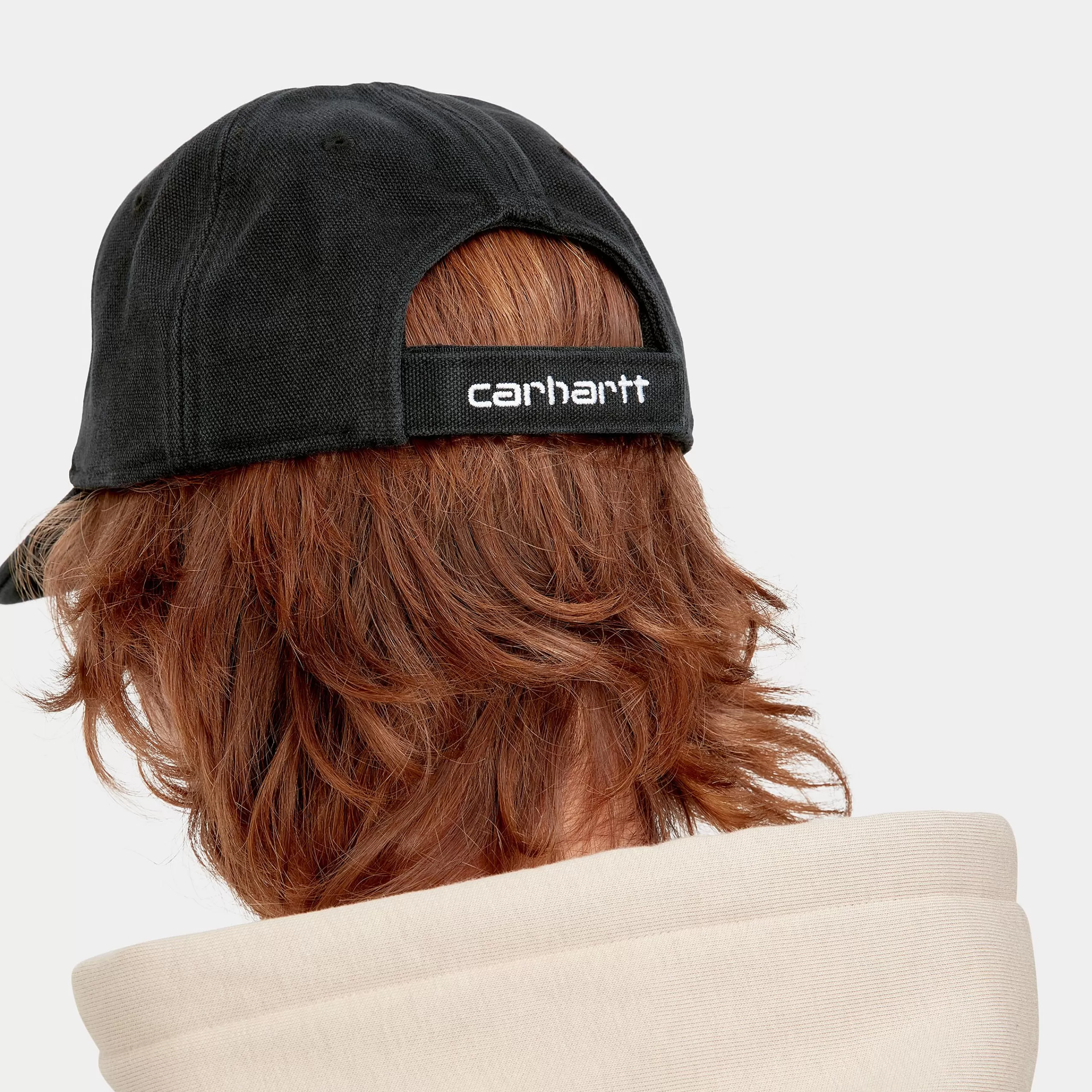 Best Sale Carhartt WIP Canvas 6-Panel Cap Black/White