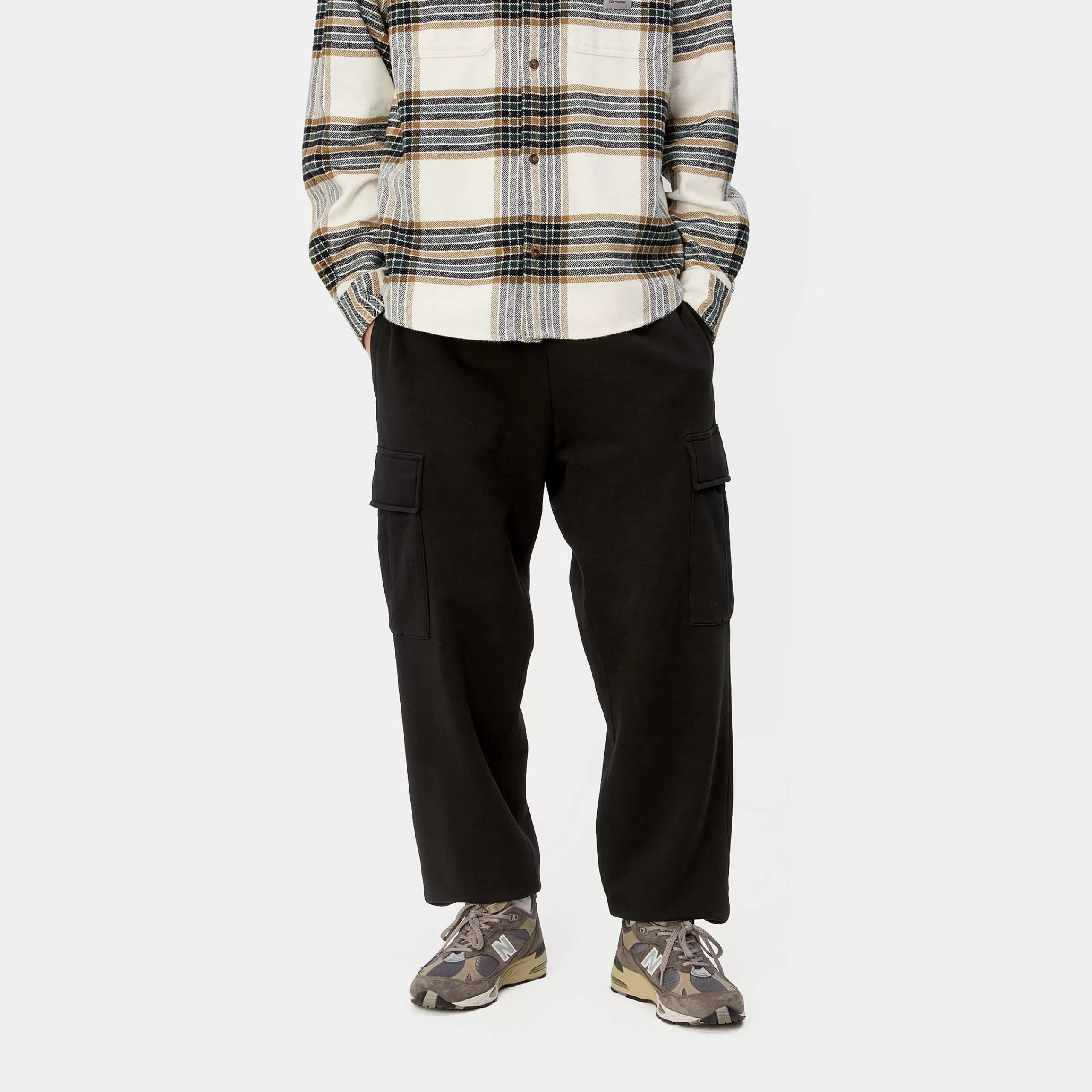 Outlet Carhartt WIP Cargo Sweat Pant Black