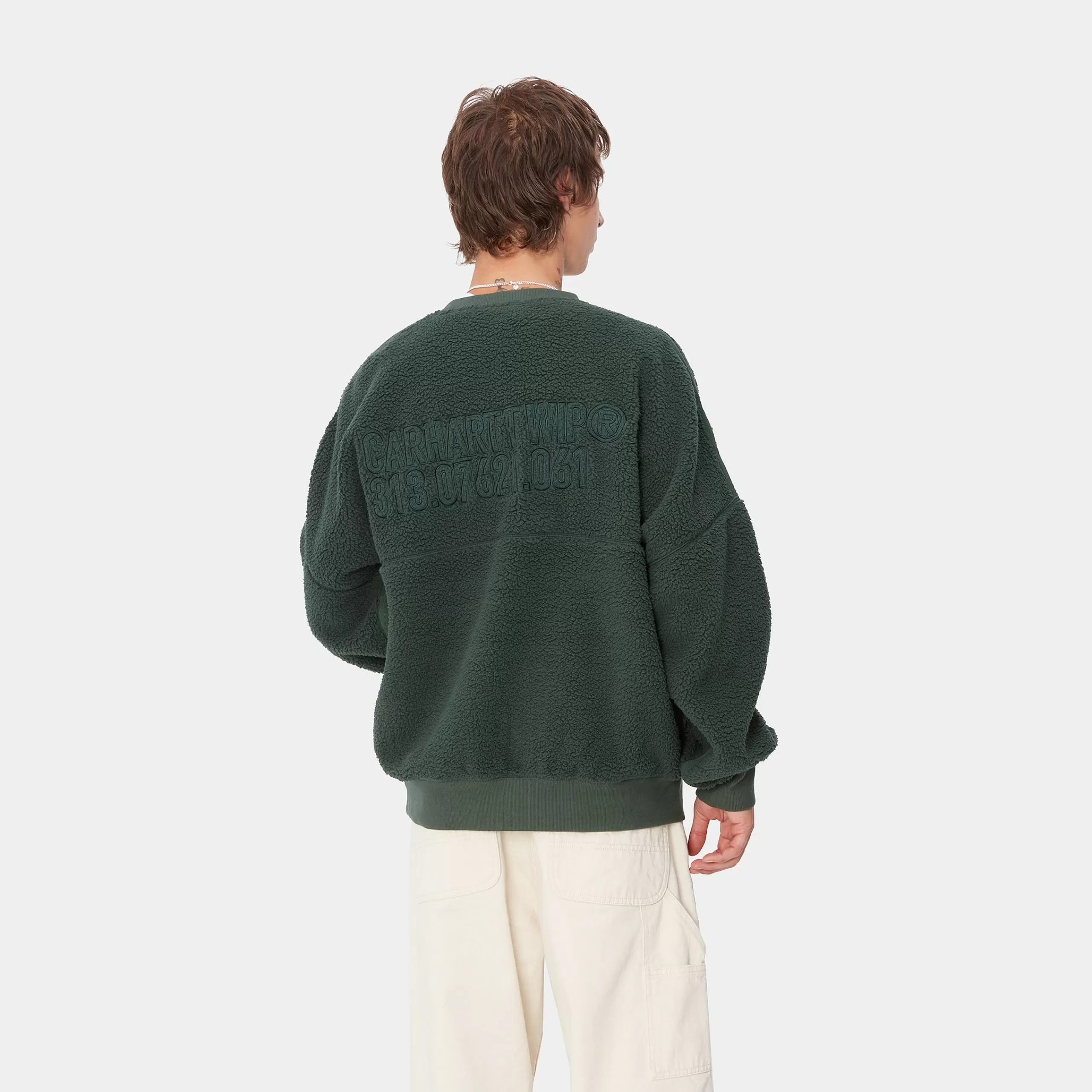 Shop Carhartt WIP Coordinate Sweat Sycamore Tree / Green