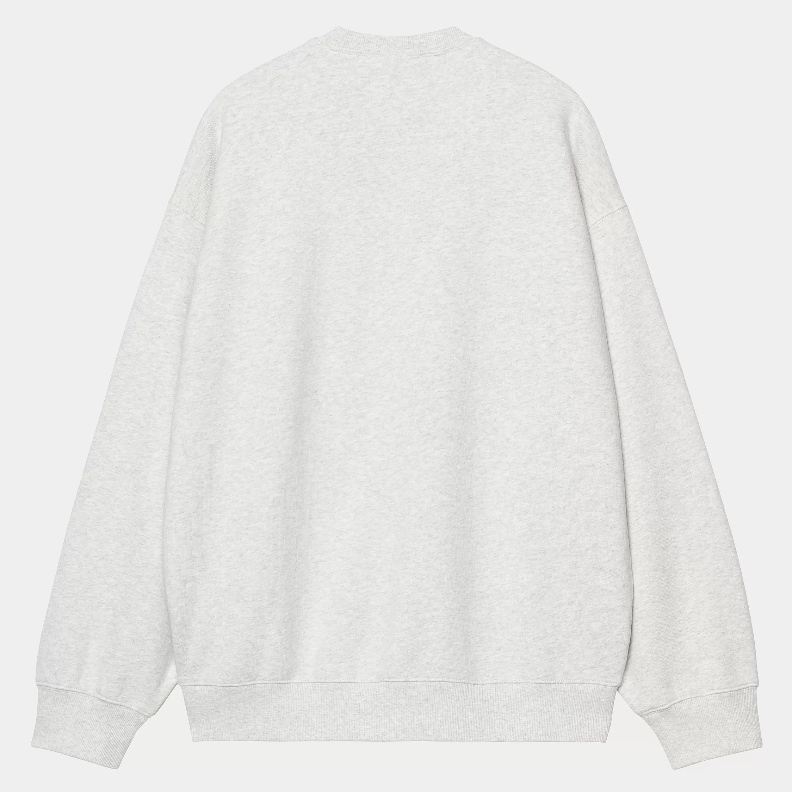 Clearance Carhartt WIP Cross Screw Sweat Ash Heather / White