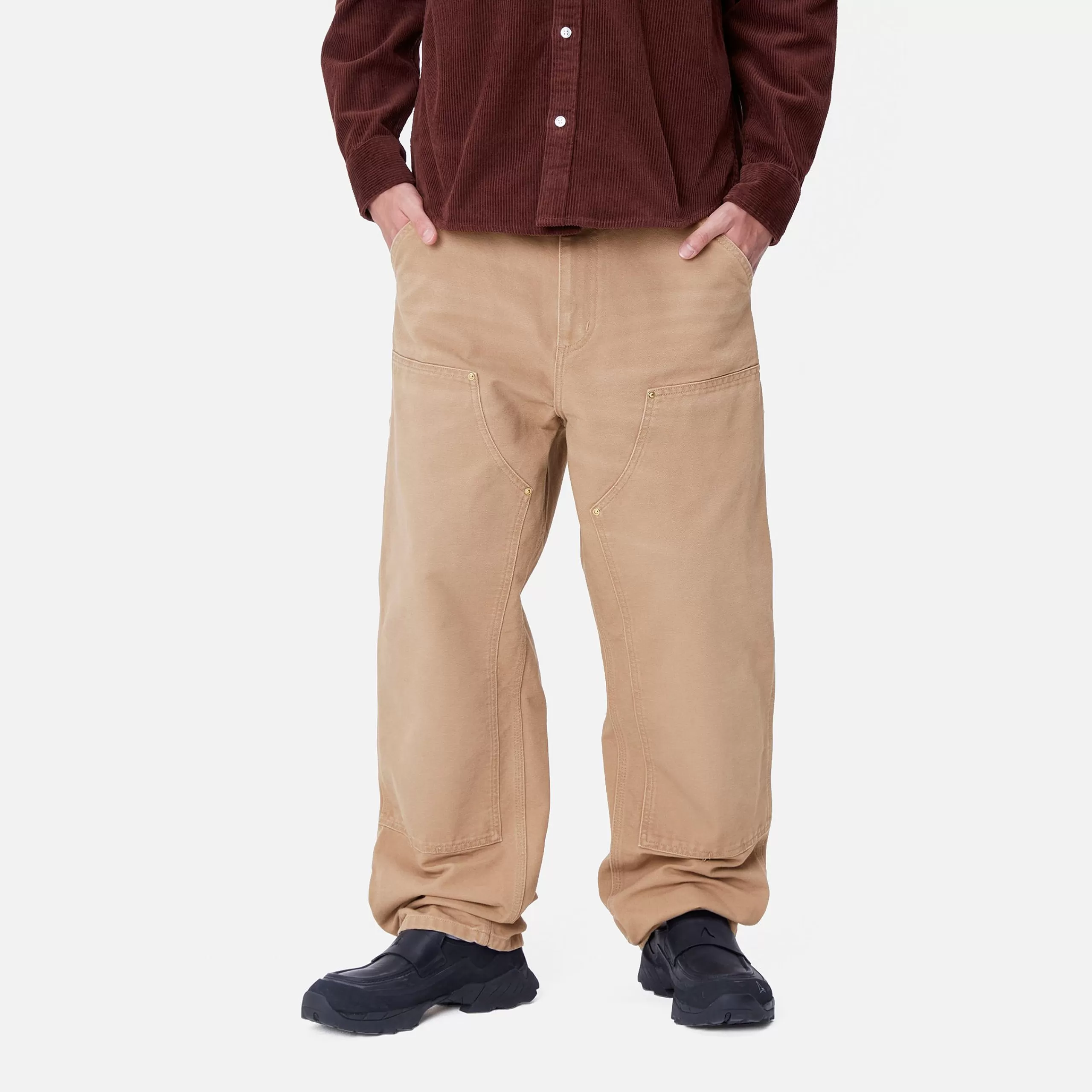 Sale Carhartt WIP Double Knee Pant Peanut