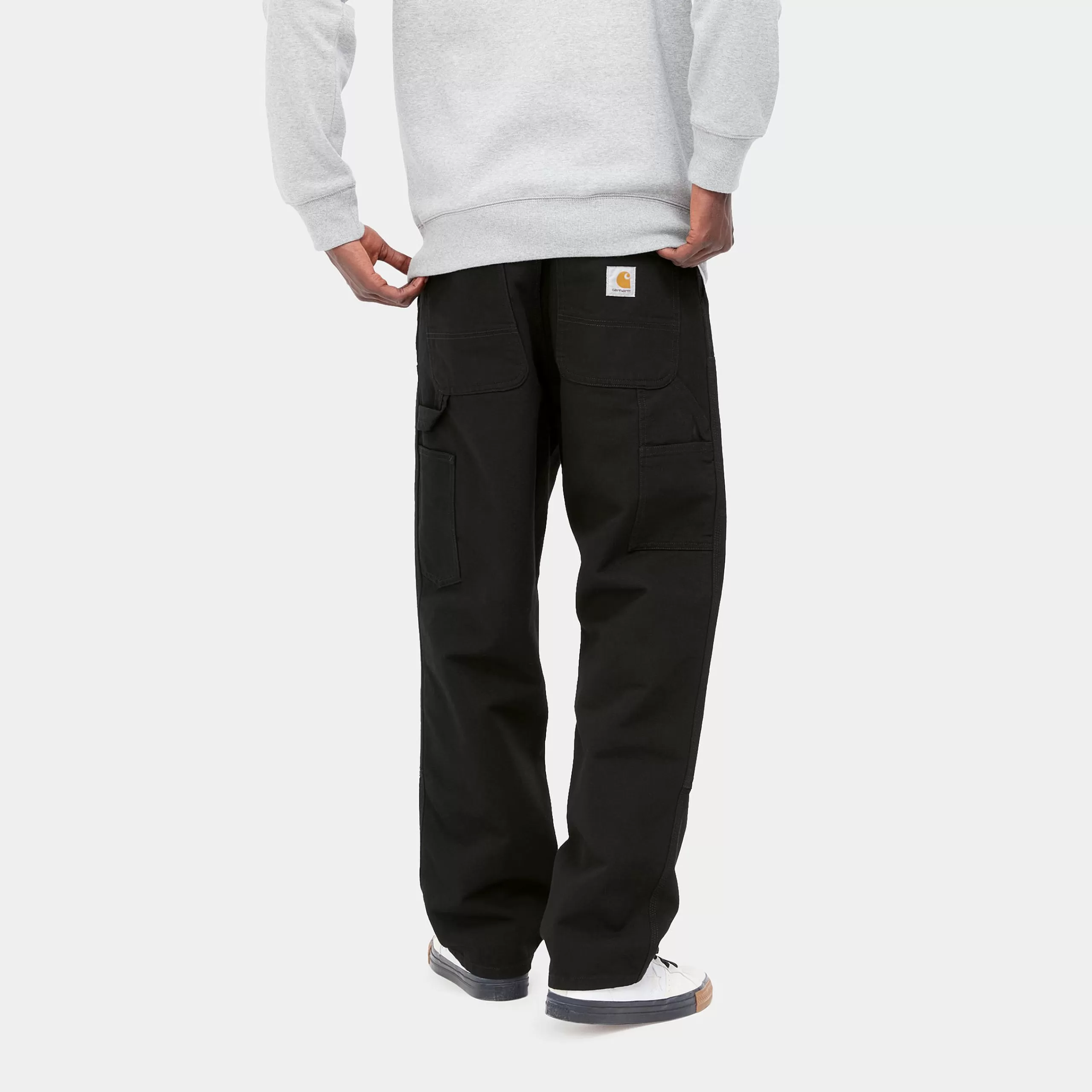 New Carhartt WIP Double Knee Pant Black