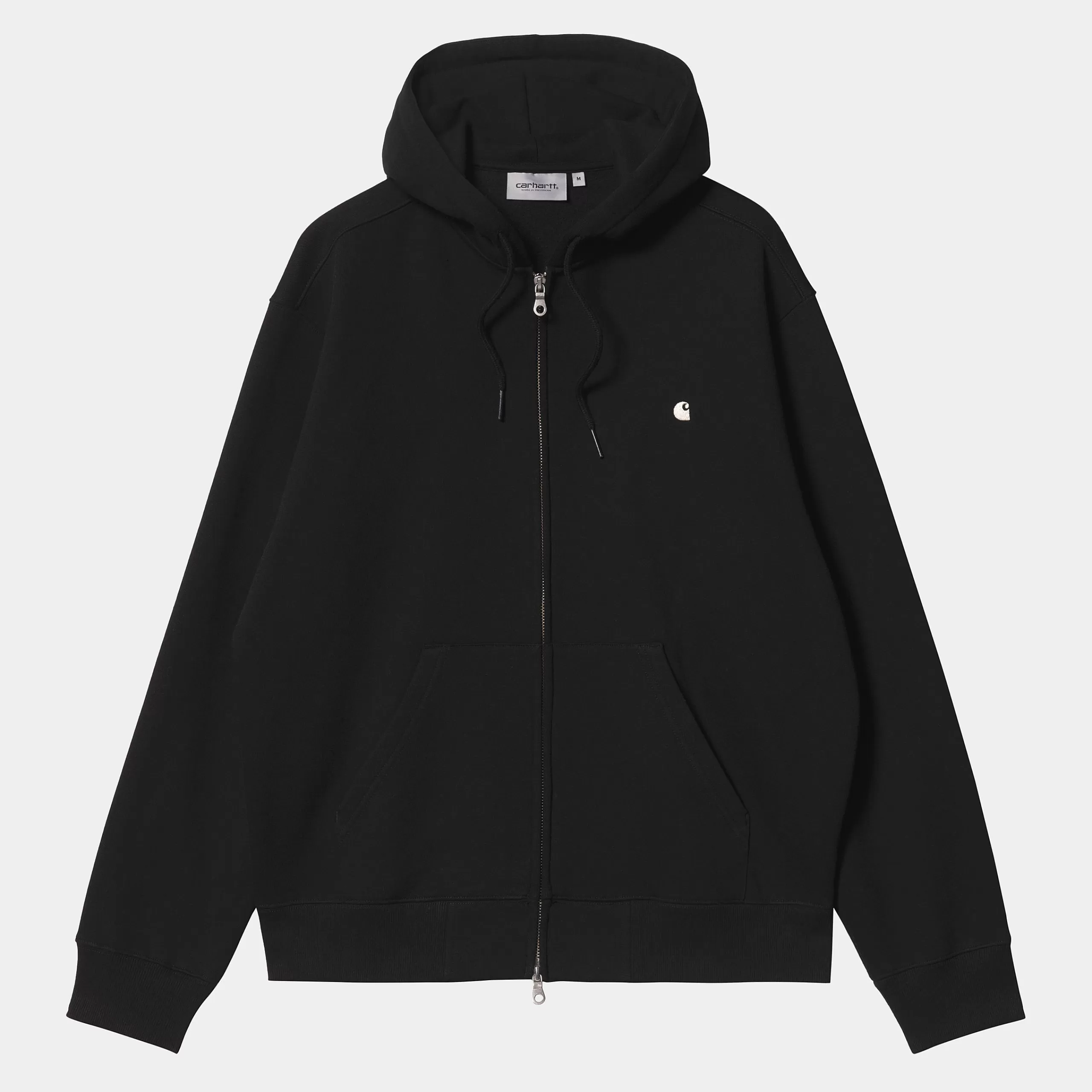 New Carhartt WIP Hooded Madison Jacket Black/Wax