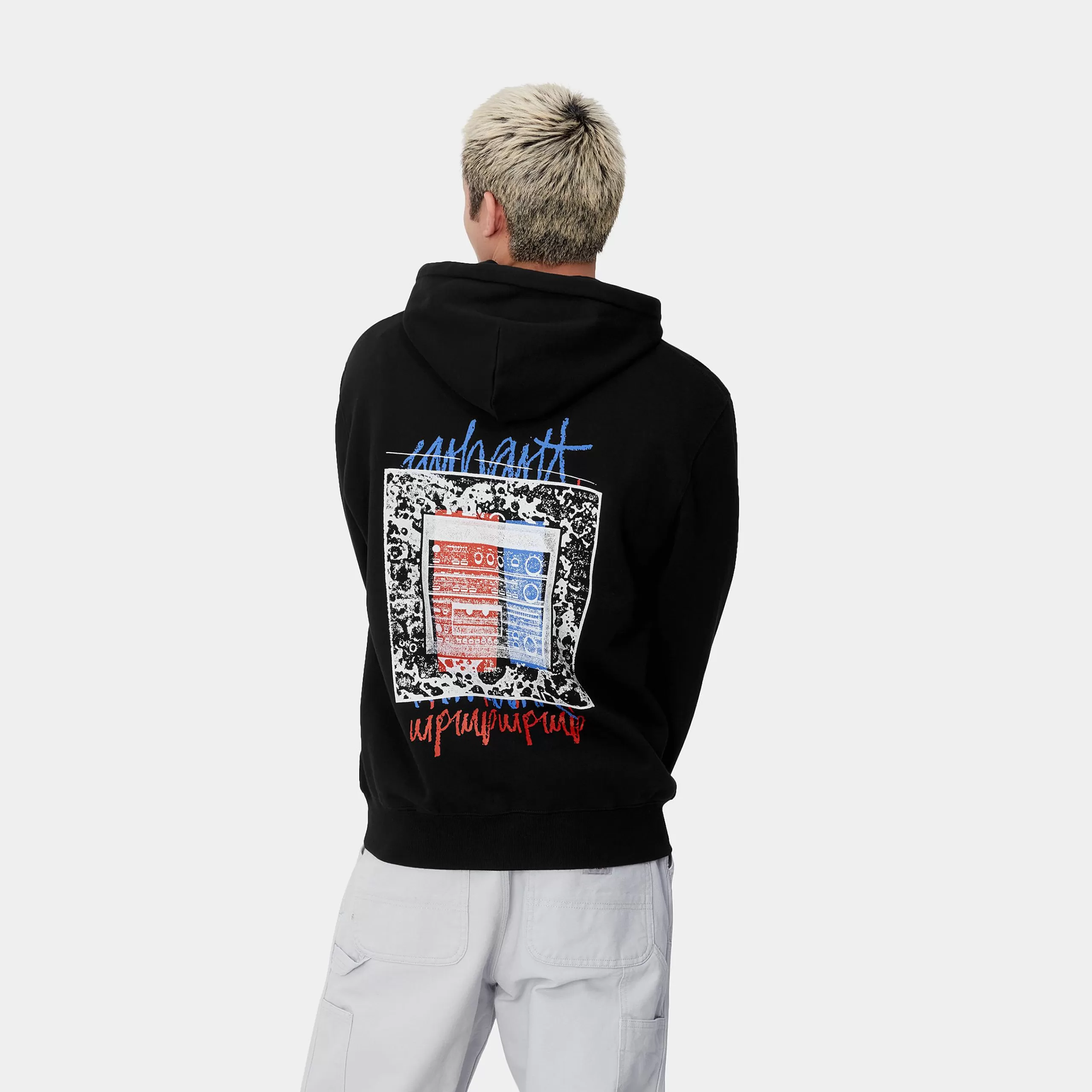 Hot Carhartt WIP Hooded Stereo Sweat Black