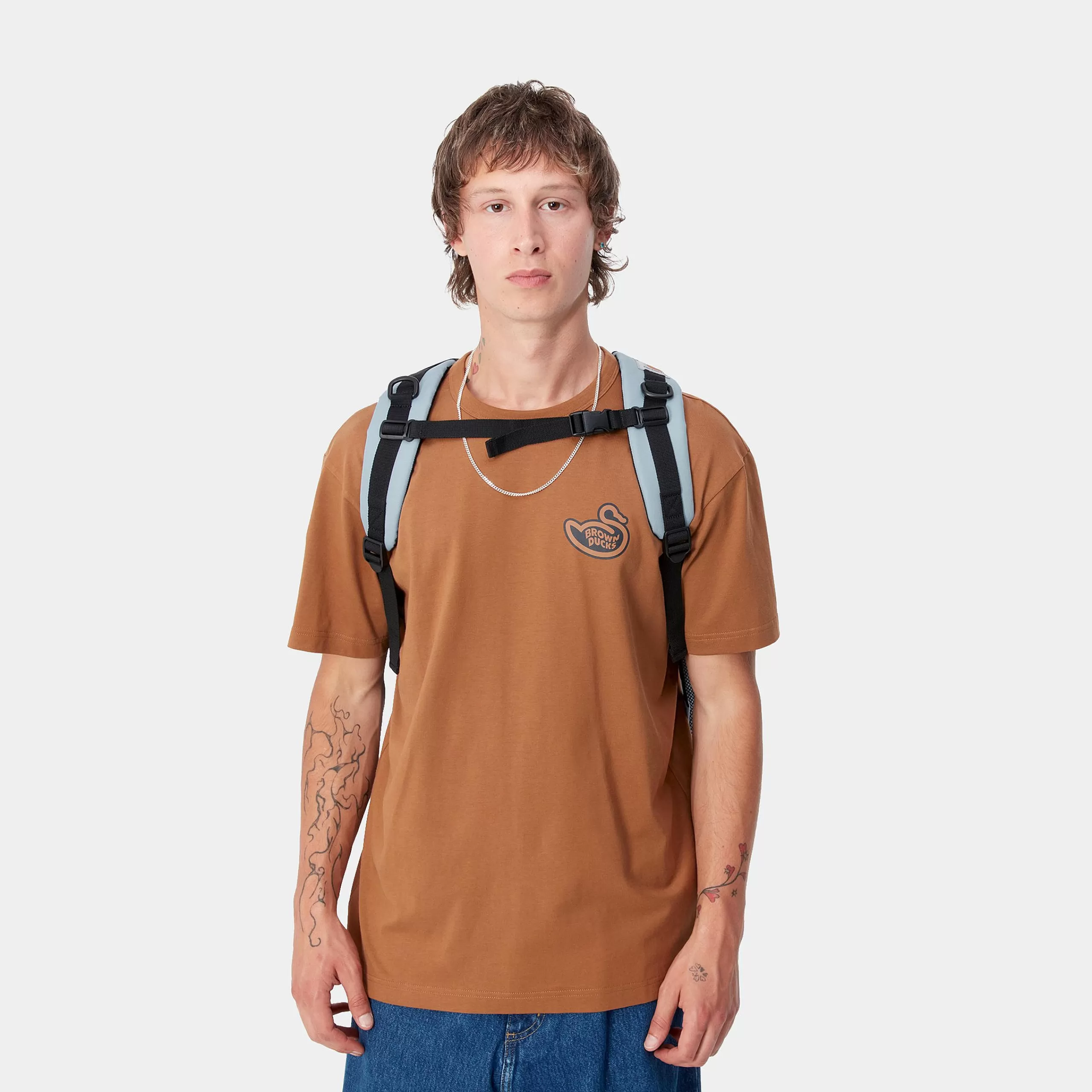 Shop Carhartt WIP Kickflip Backpack Misty Sky