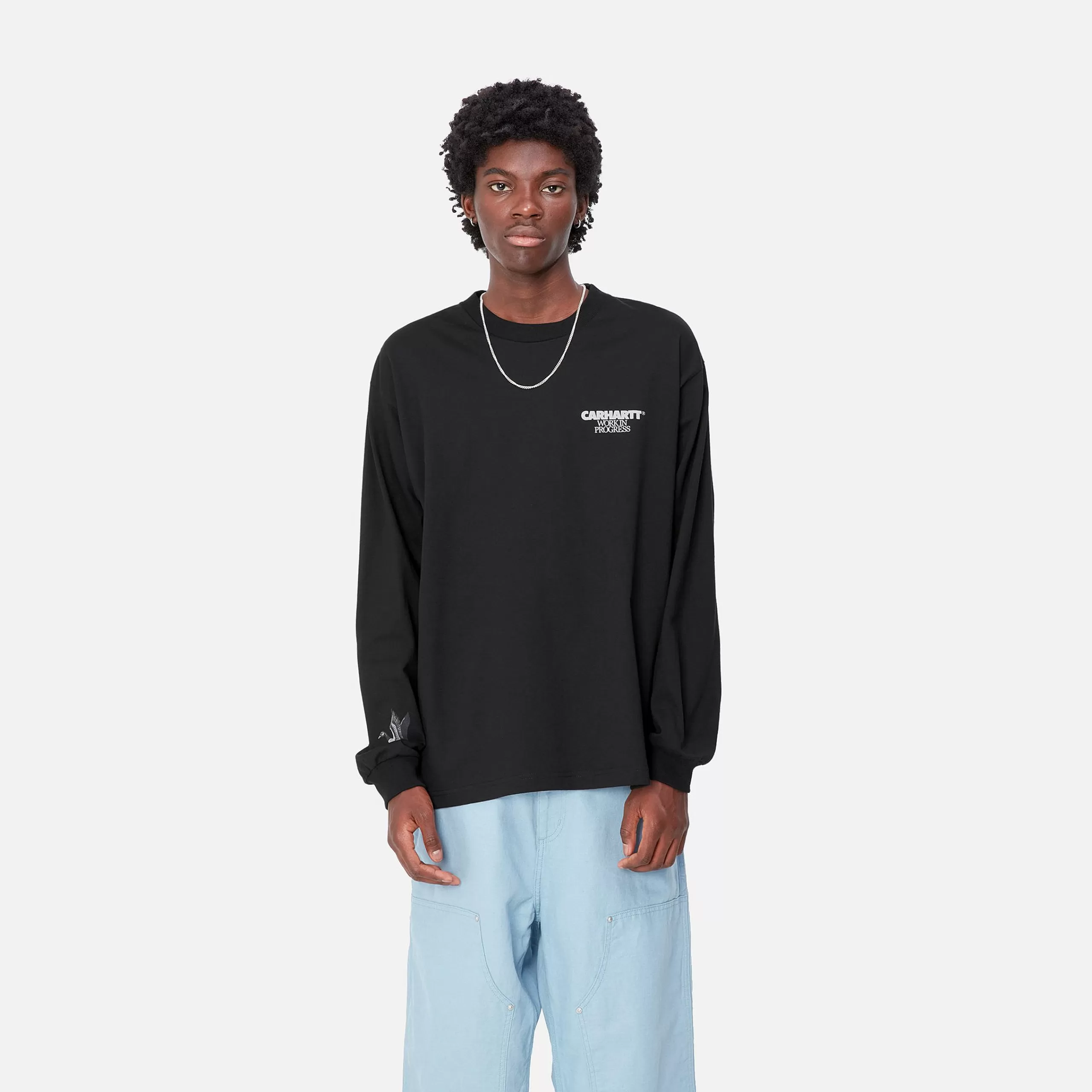 Hot Carhartt WIP L/S Ducks T-Shirt Black