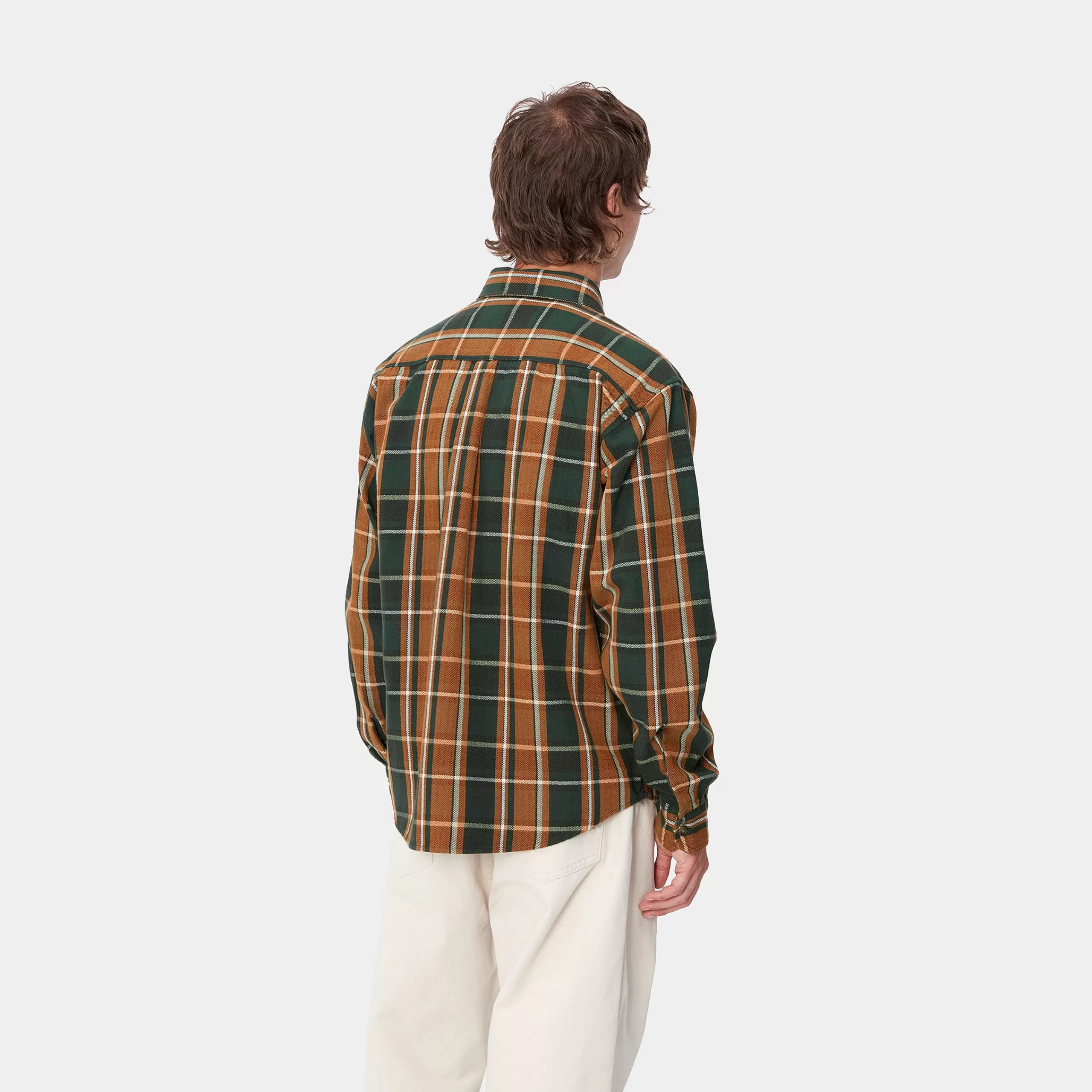 Store Carhartt WIP L/S Hobart Shirt Hobart Check, Sycamore Tree