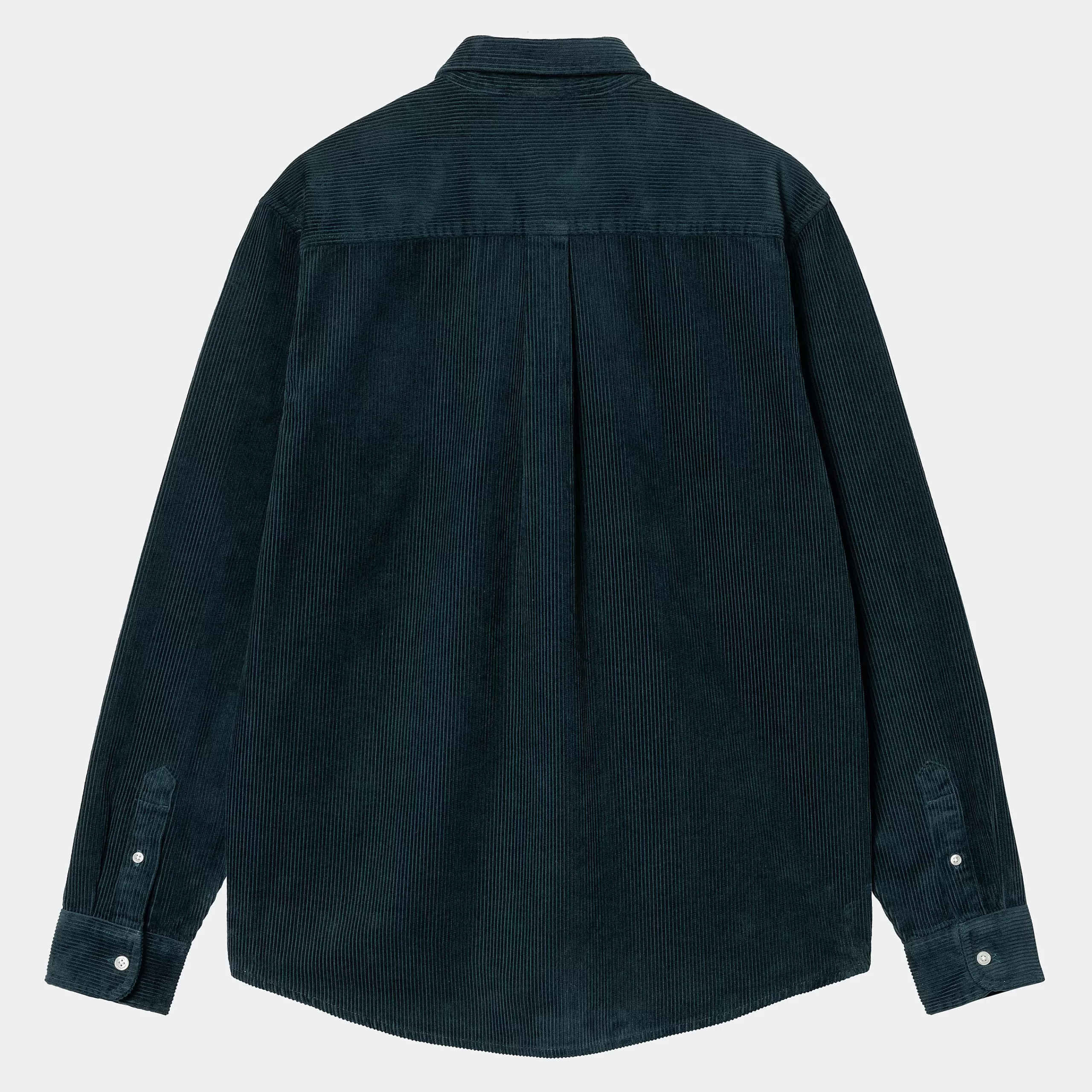 Fashion Carhartt WIP L/S Madison Cord Shirt Duck Blue / Wax