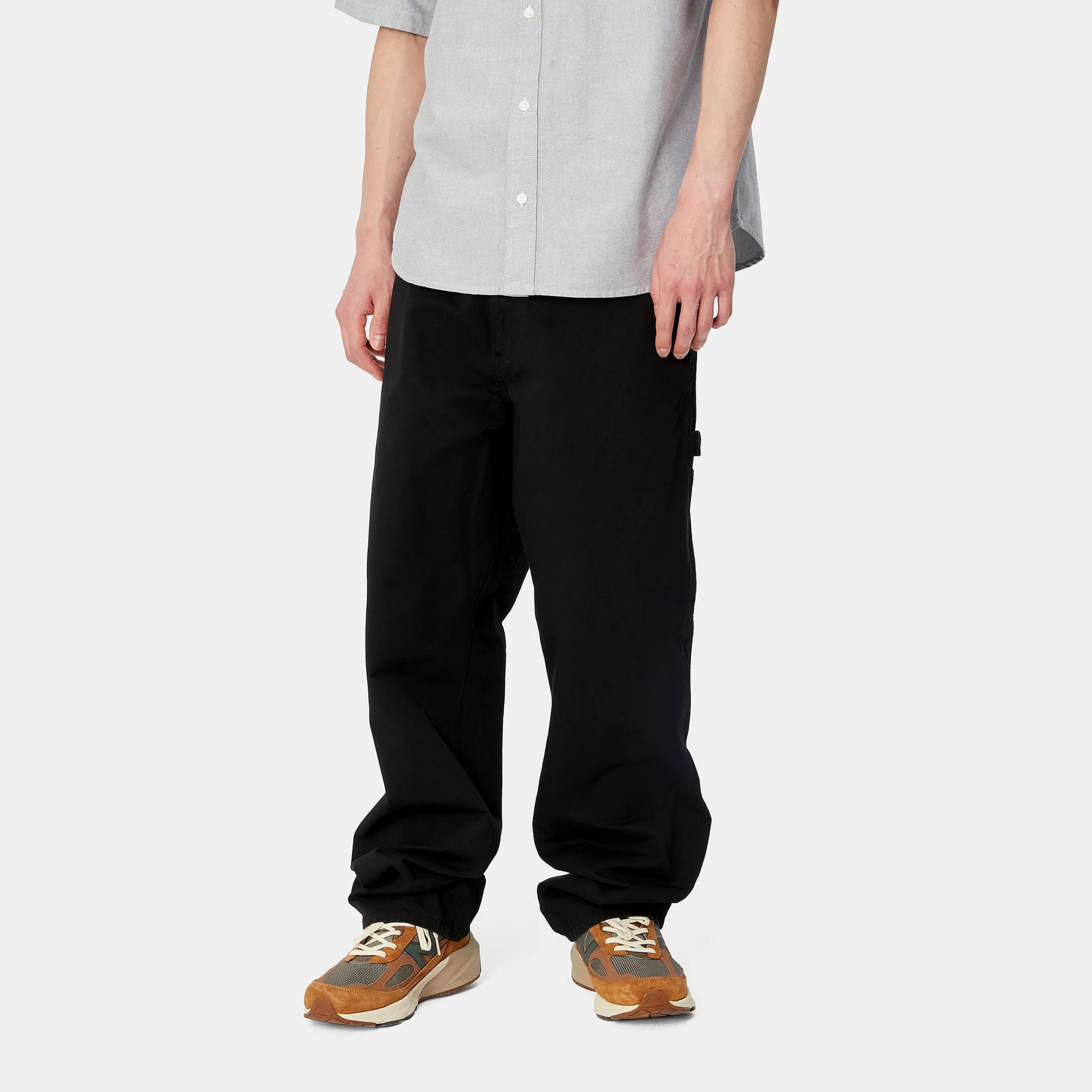 Clearance Carhartt WIP Single Knee Pant Black