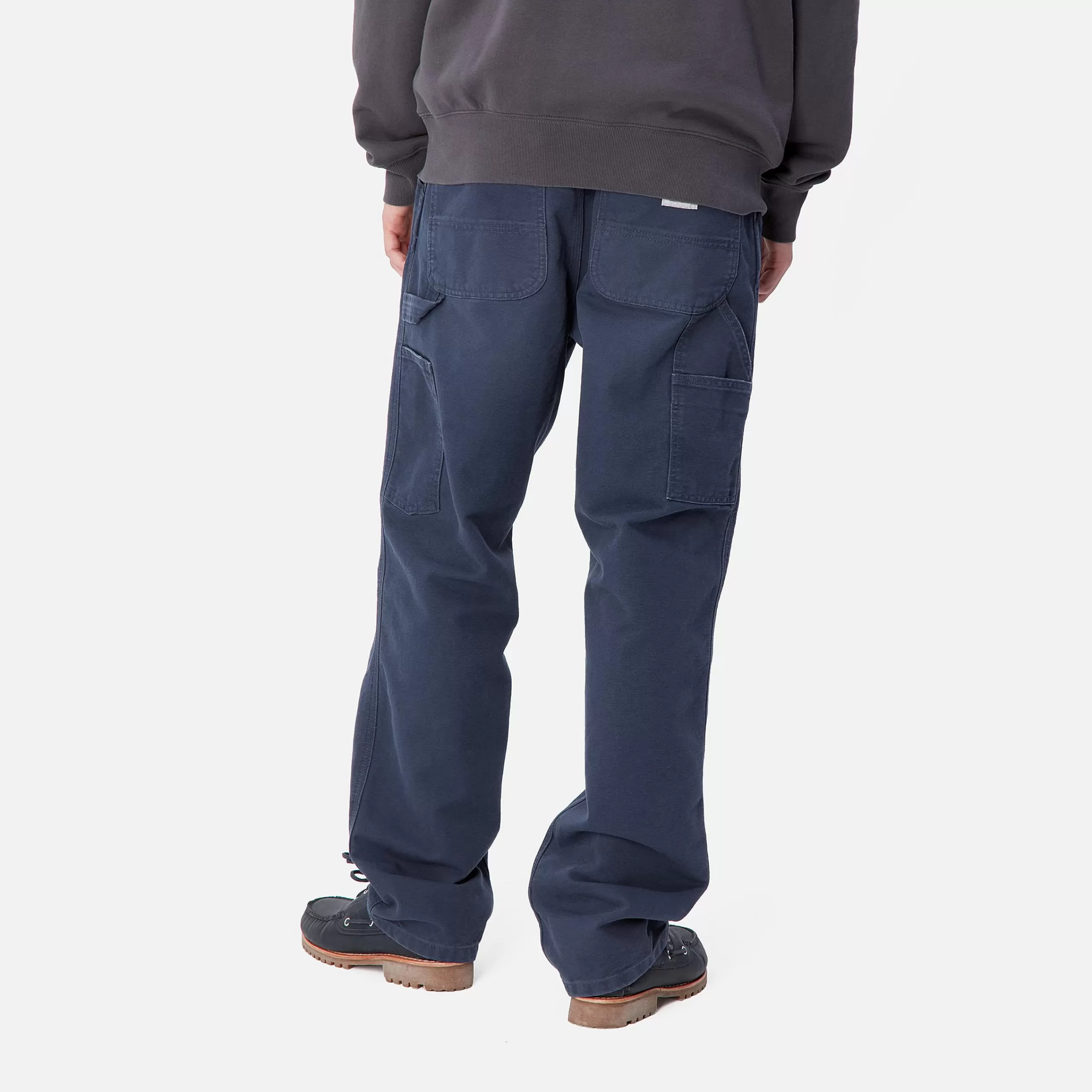 Shop Carhartt WIP Single Knee Pant Air Force Blue