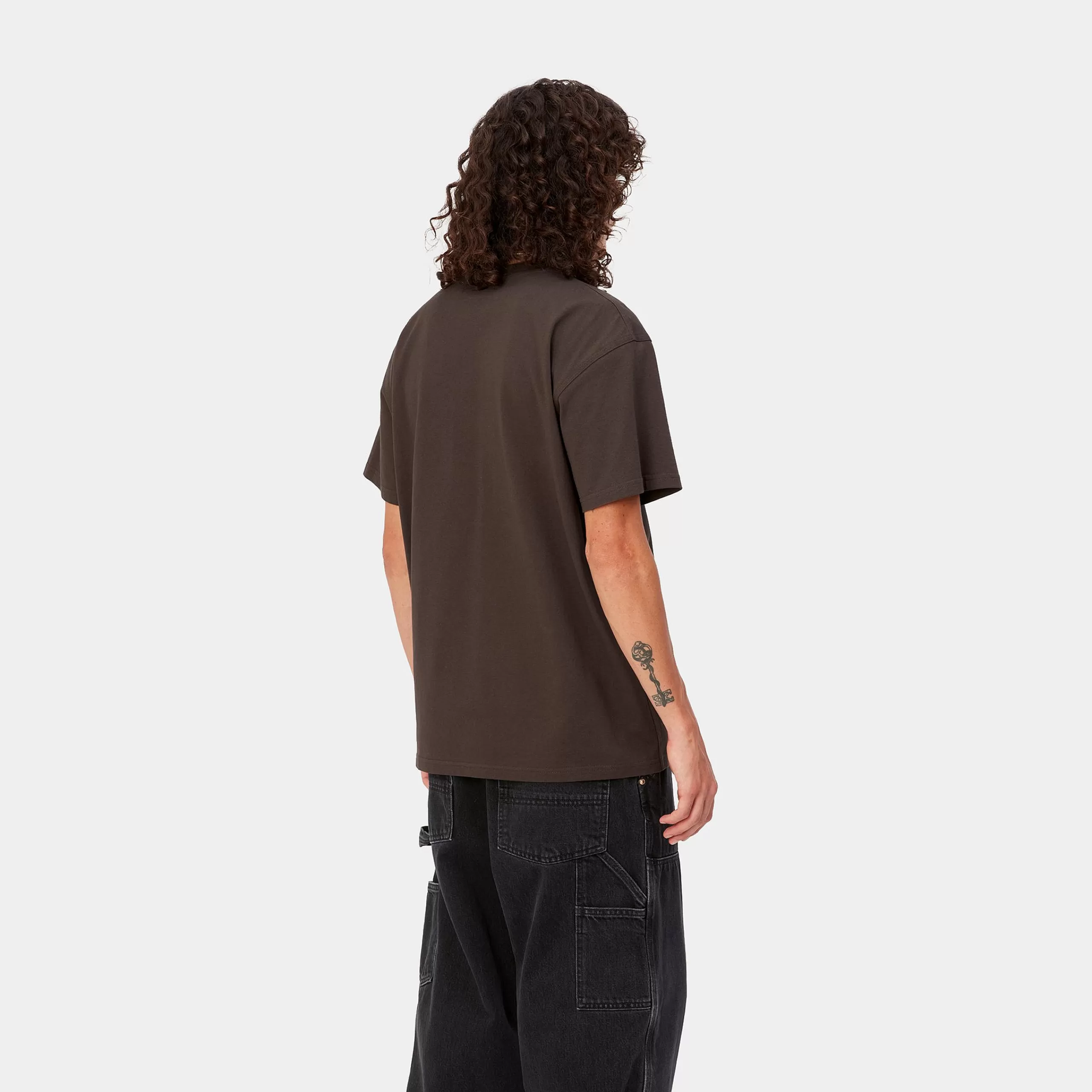 Discount Carhartt WIP S/S American Script T-Shirt Buckeye