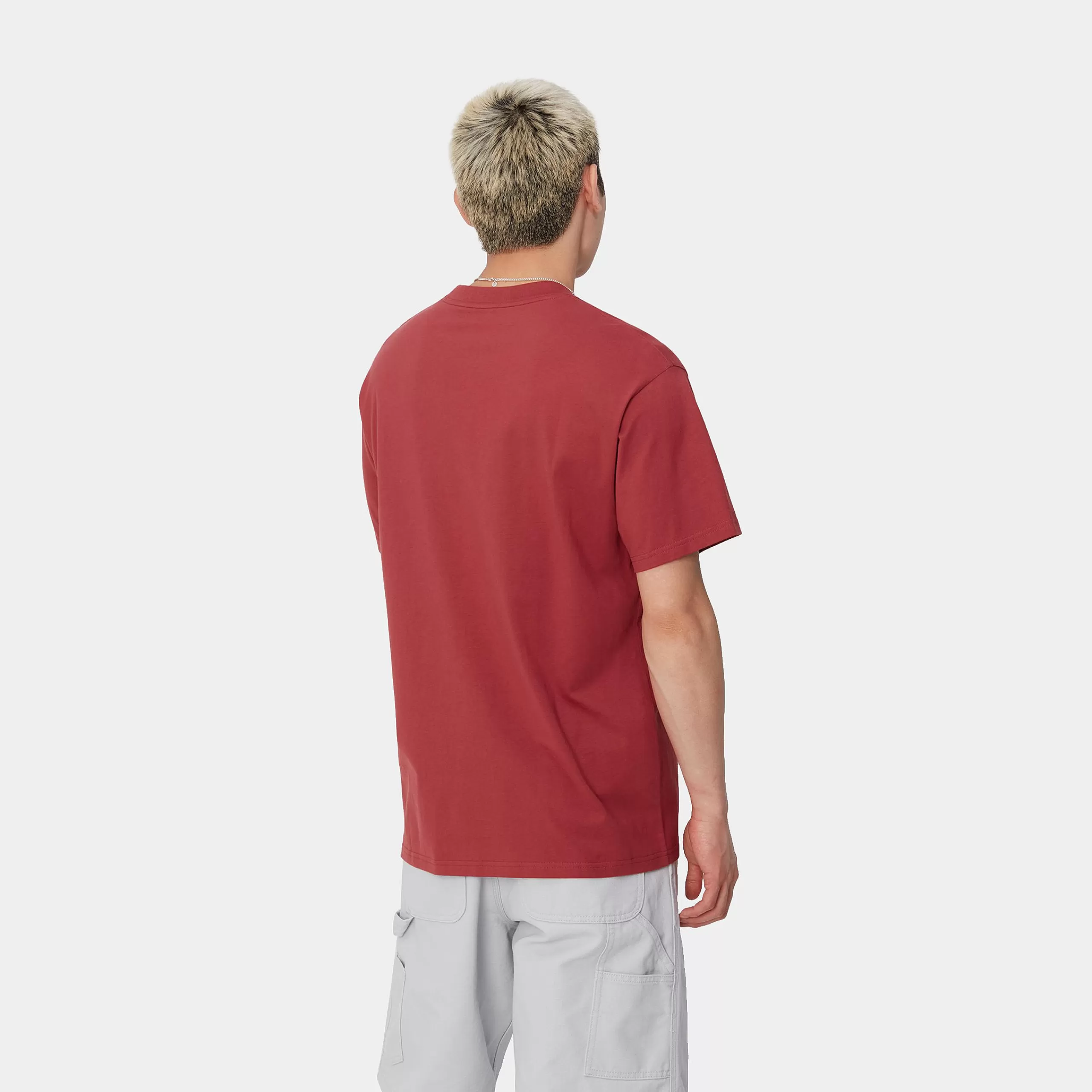 Cheap Carhartt WIP S/S Amour Pocket T-Shirt Tuscany / White