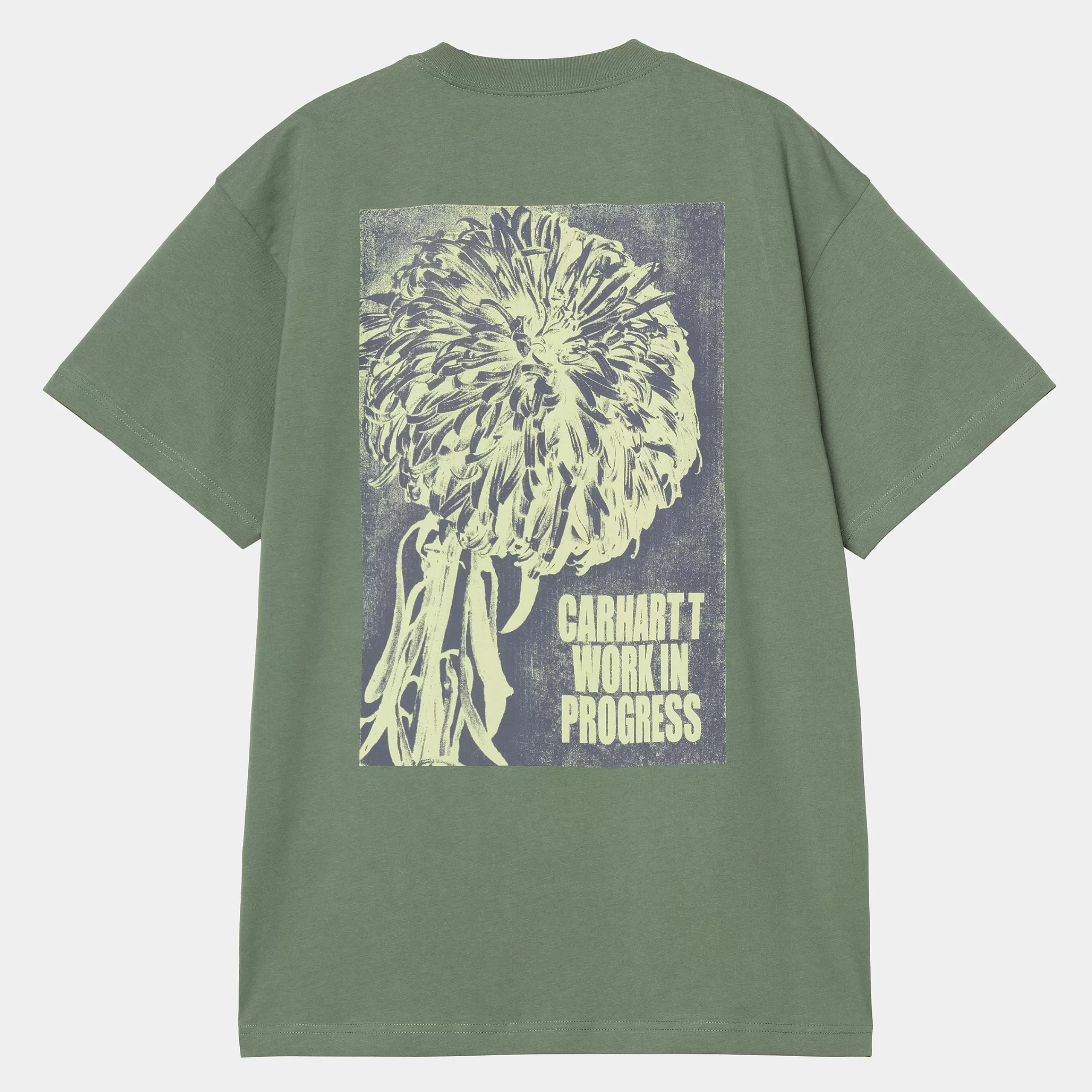 Outlet Carhartt WIP S/S Chrysanthemum T-Shirt Duck Green