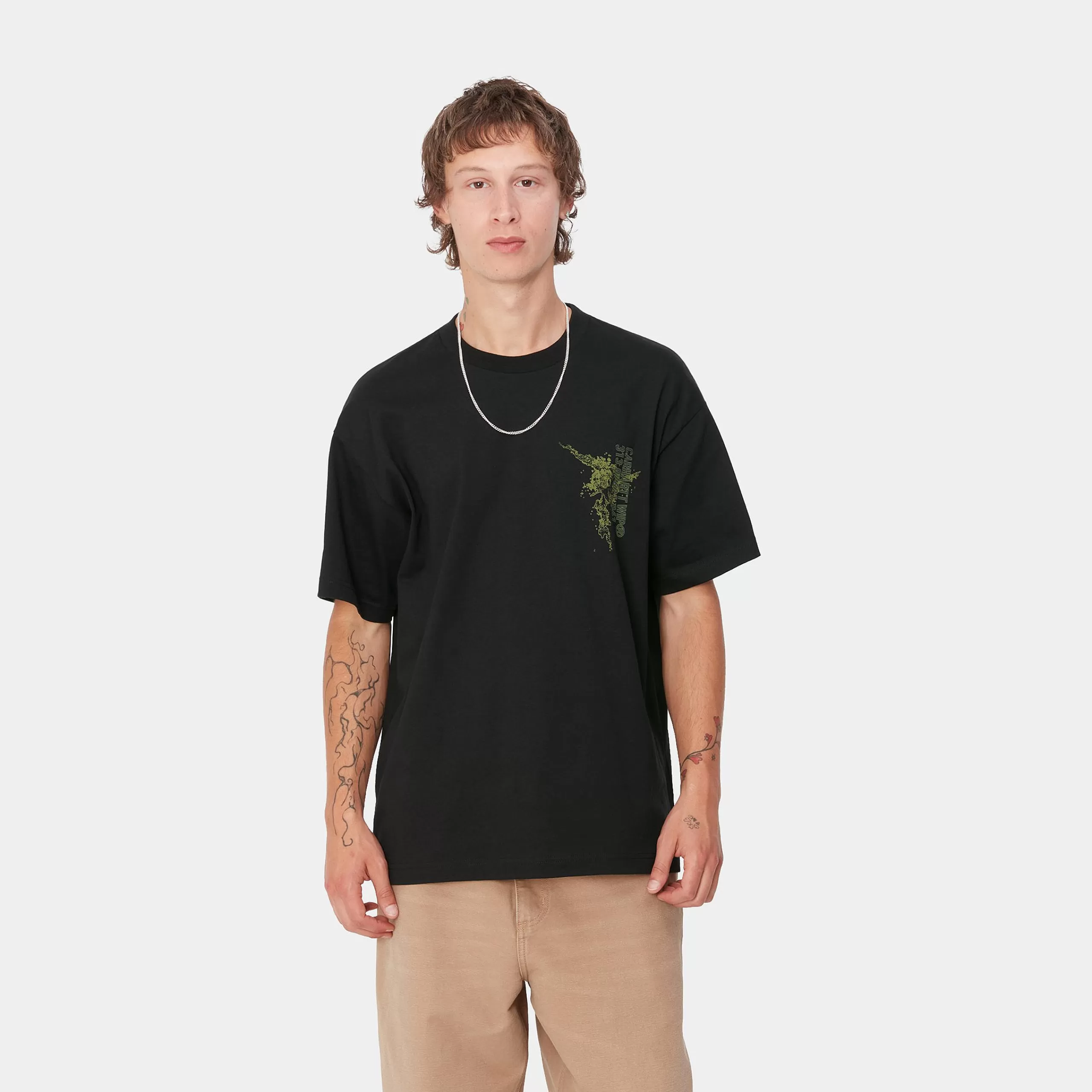 New Carhartt WIP S/S Coordinate 02 T-Shirt Black