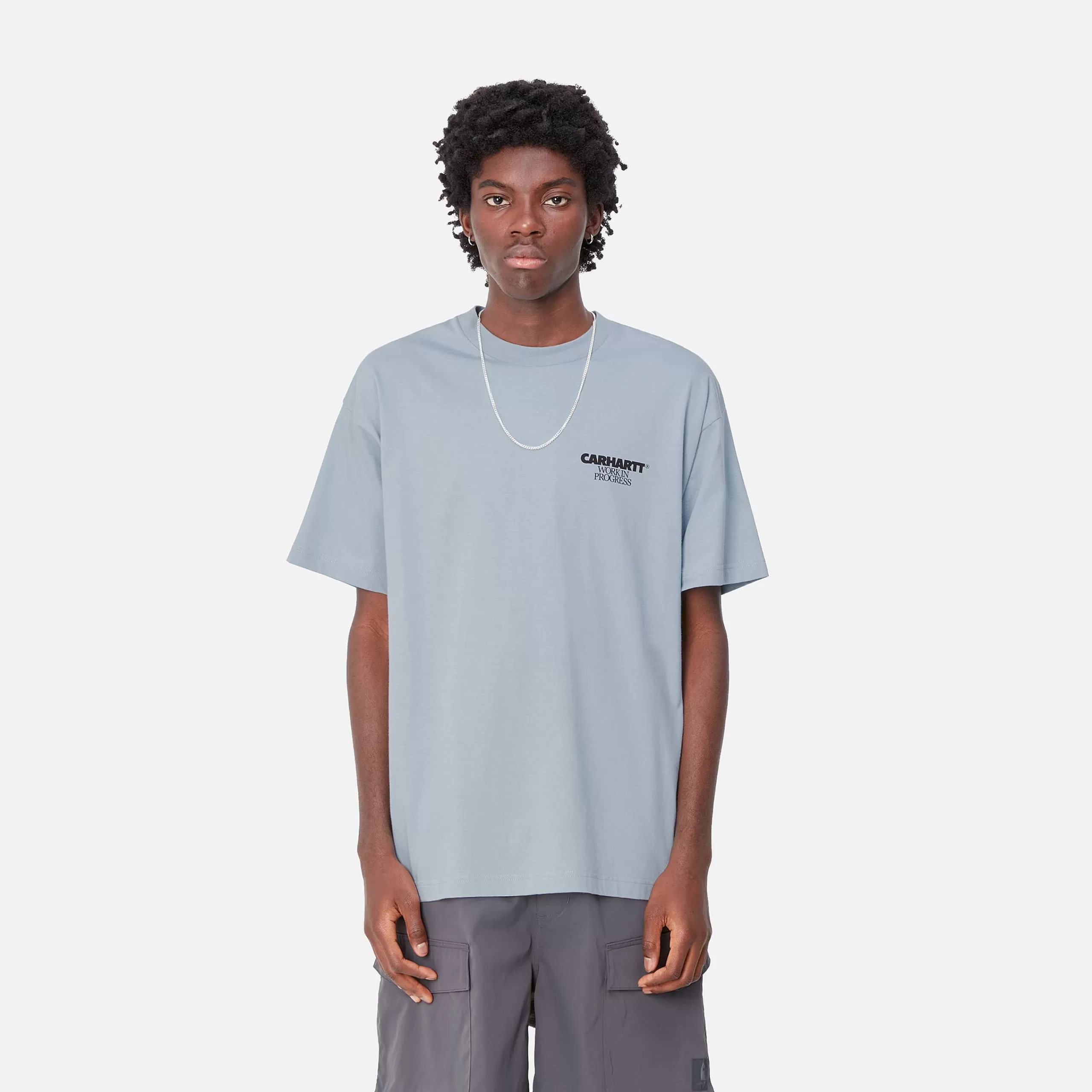 Outlet Carhartt WIP S/S Ducks T-Shirt Misty Sky