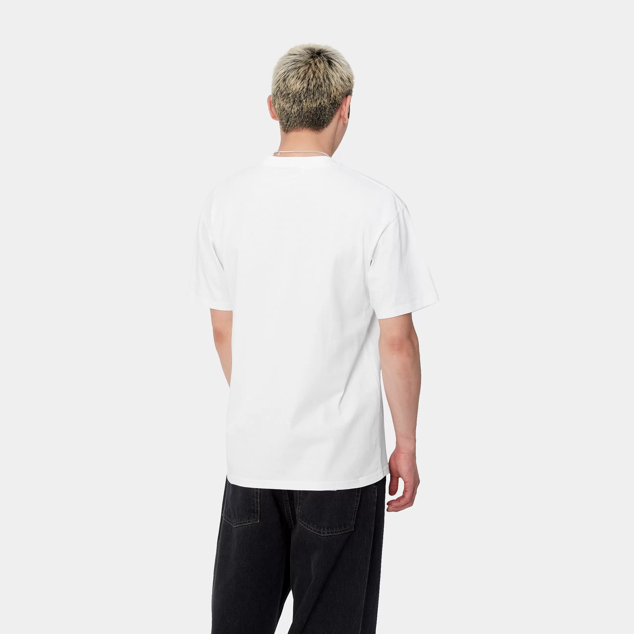 Fashion Carhartt WIP S/S Duster Script T-Shirt White