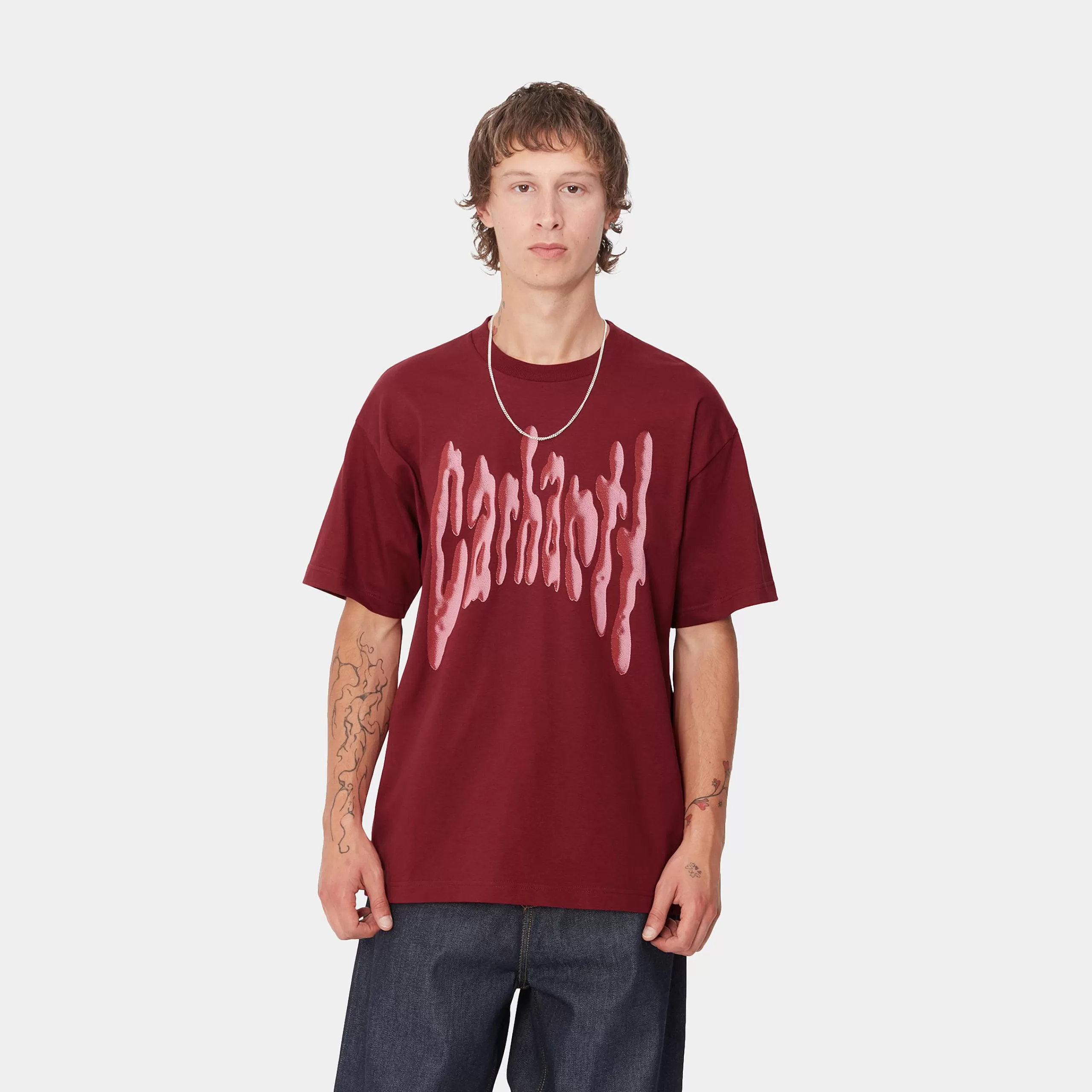 Store Carhartt WIP S/S Goo T-Shirt Scarlet