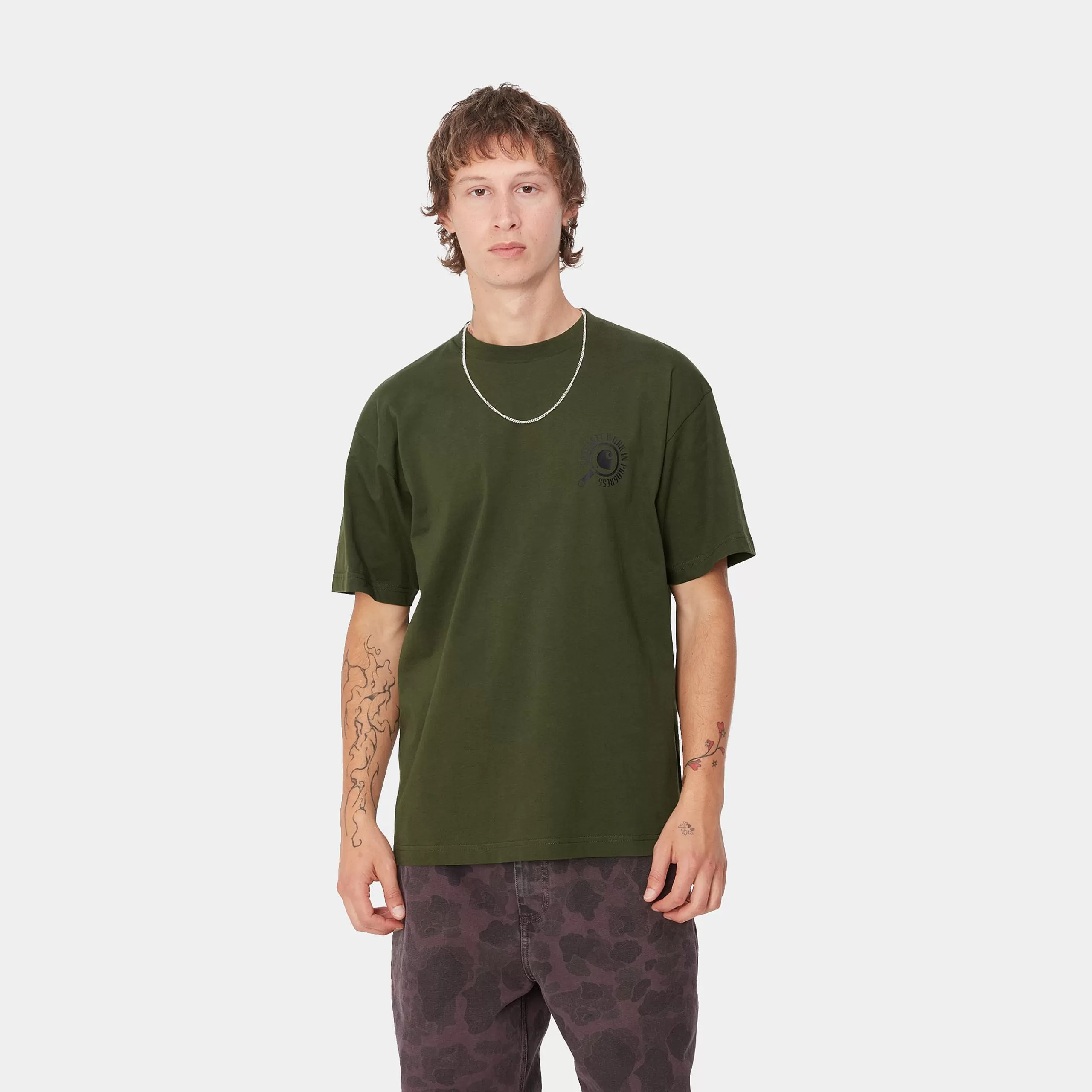 New Carhartt WIP S/S Inspector T-Shirt Tarragon