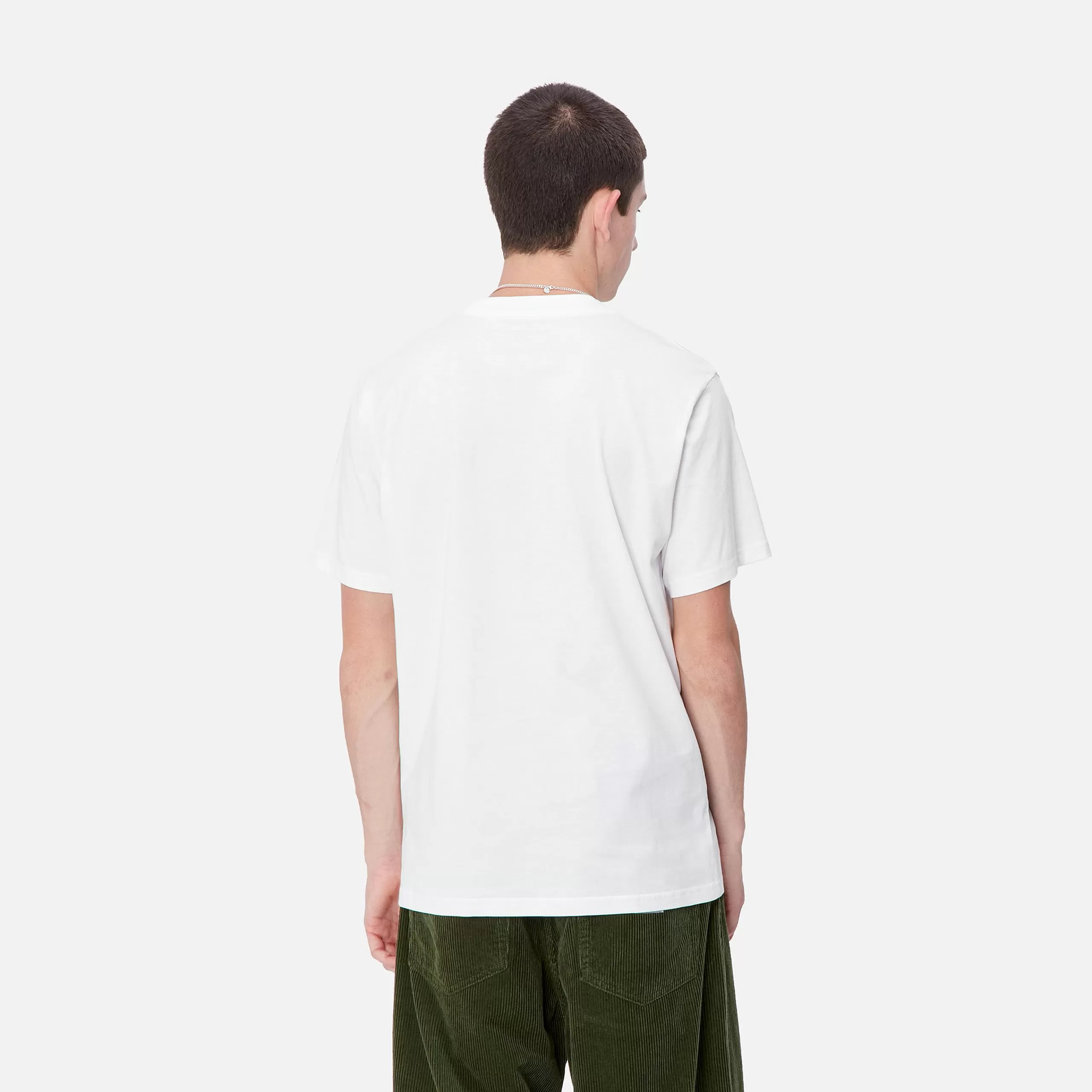 Sale Carhartt WIP S/S Paradise Script T-Shirt White