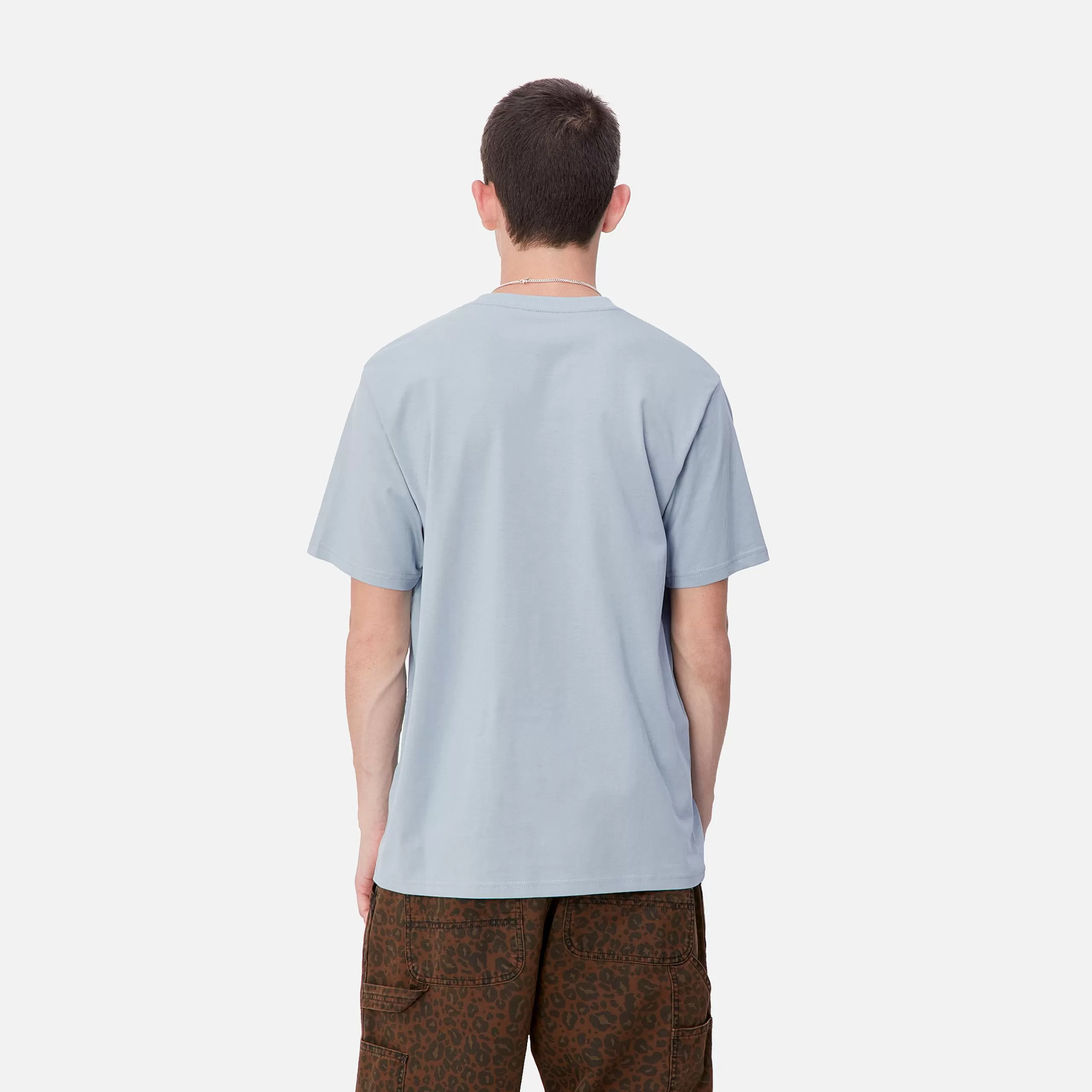 Online Carhartt WIP S/S Pocket T-Shirt Misty Sky