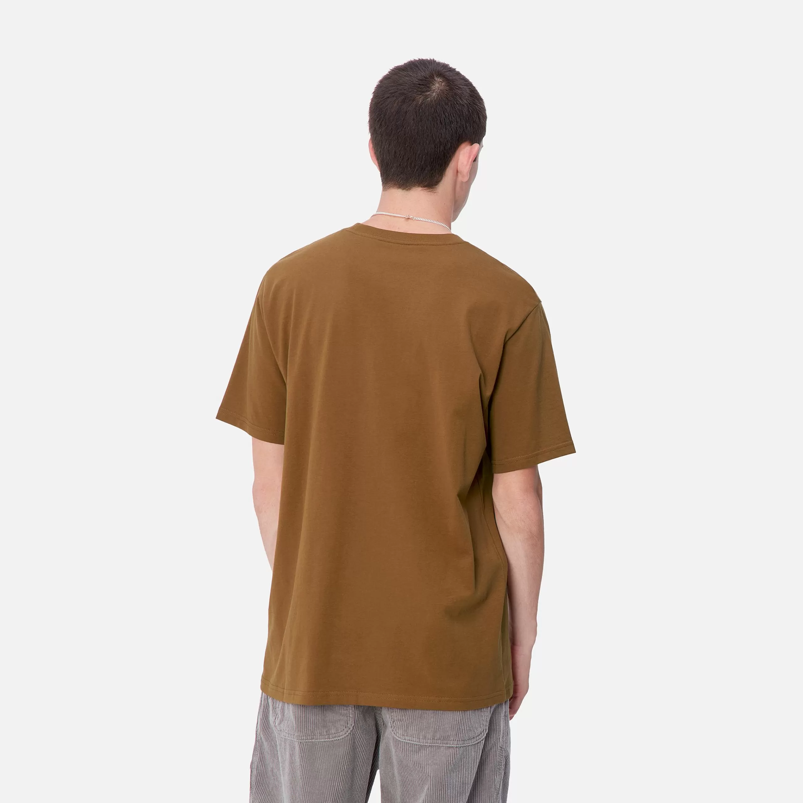 Online Carhartt WIP S/S Pocket T-Shirt Deep H Brown