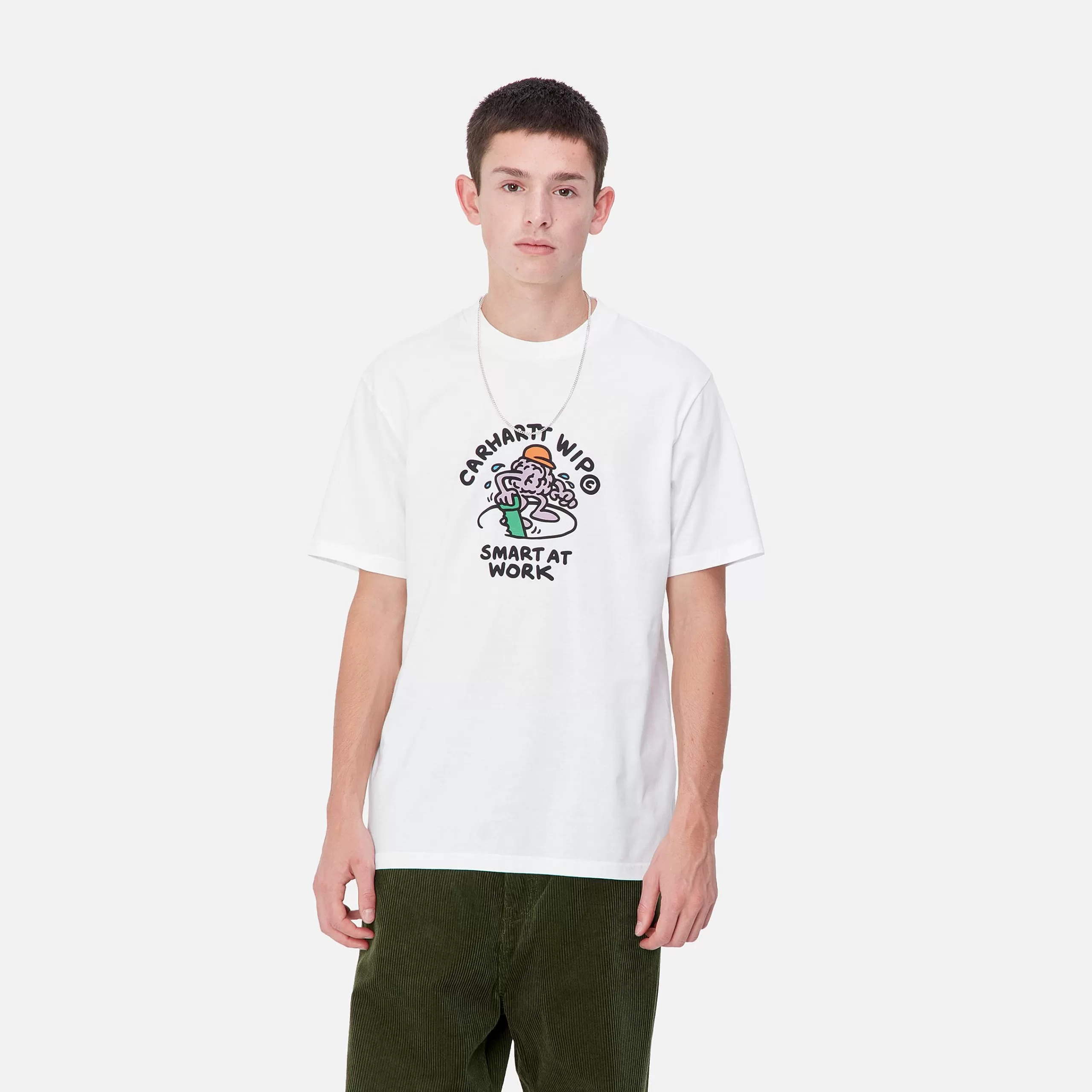 Discount Carhartt WIP S/S Smart T-Shirt White