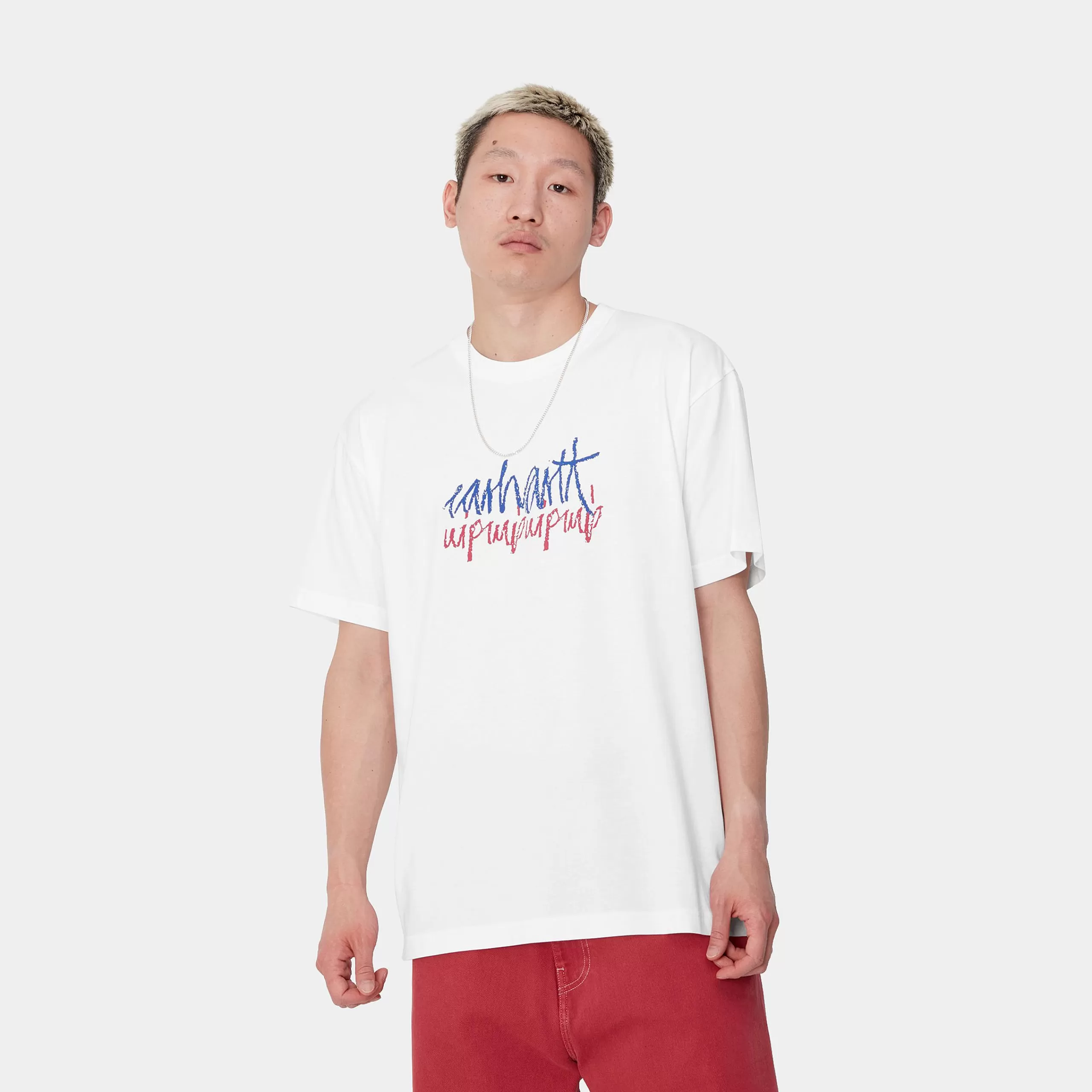 Shop Carhartt WIP S/S Stereo T-Shirt White