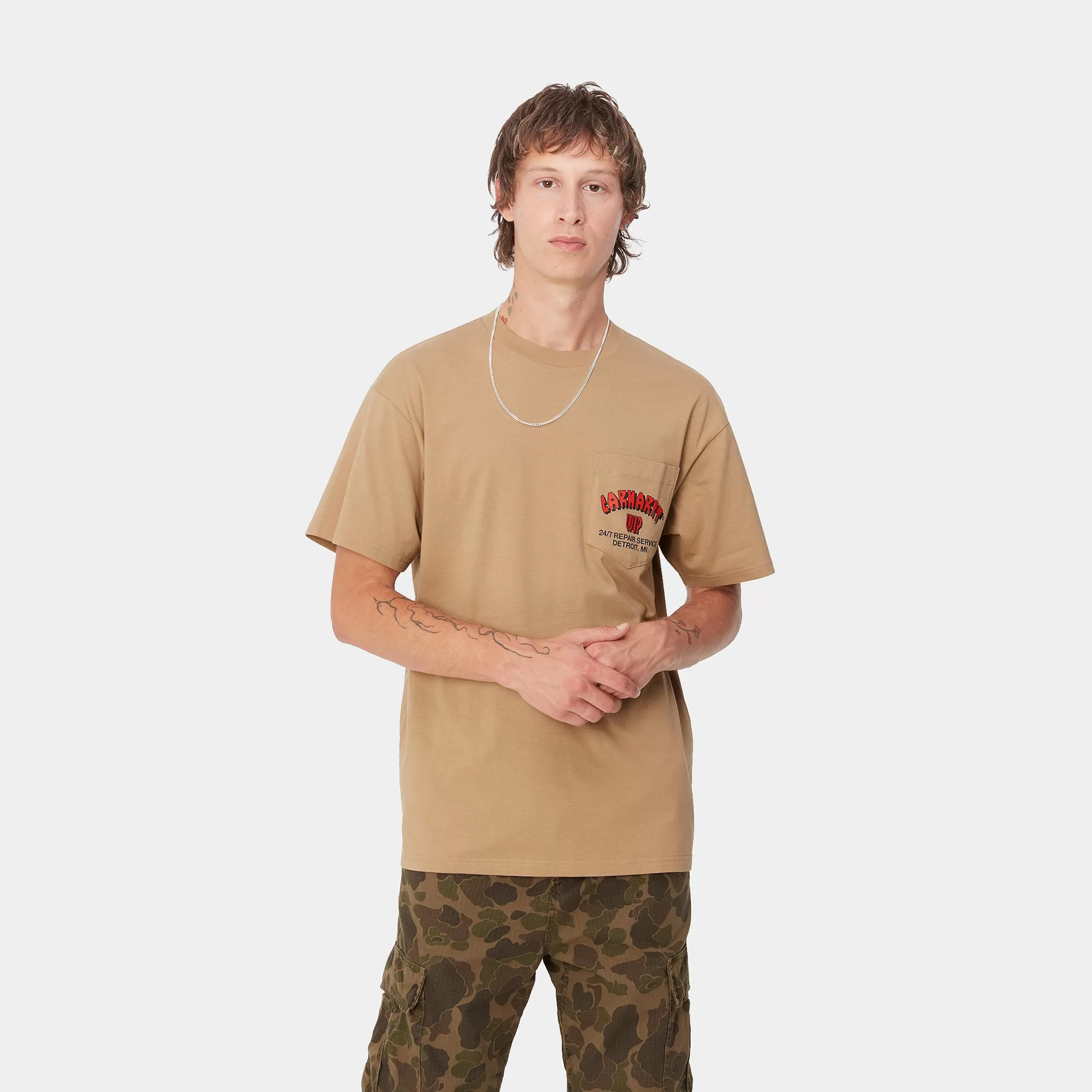 Online Carhartt WIP S/S Super Tired T-Shirt Peanut