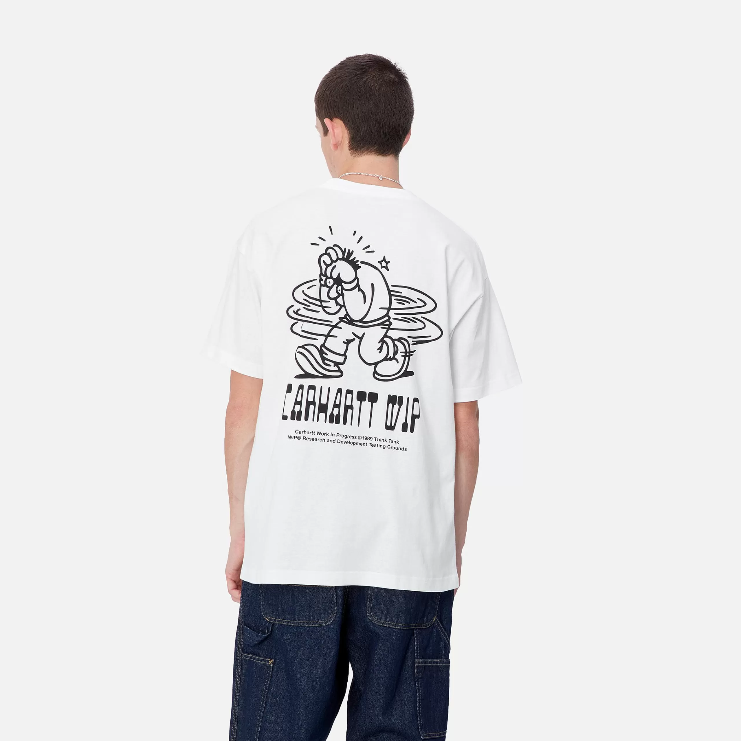 Hot Carhartt WIP S/S Think Tank T-Shirt White