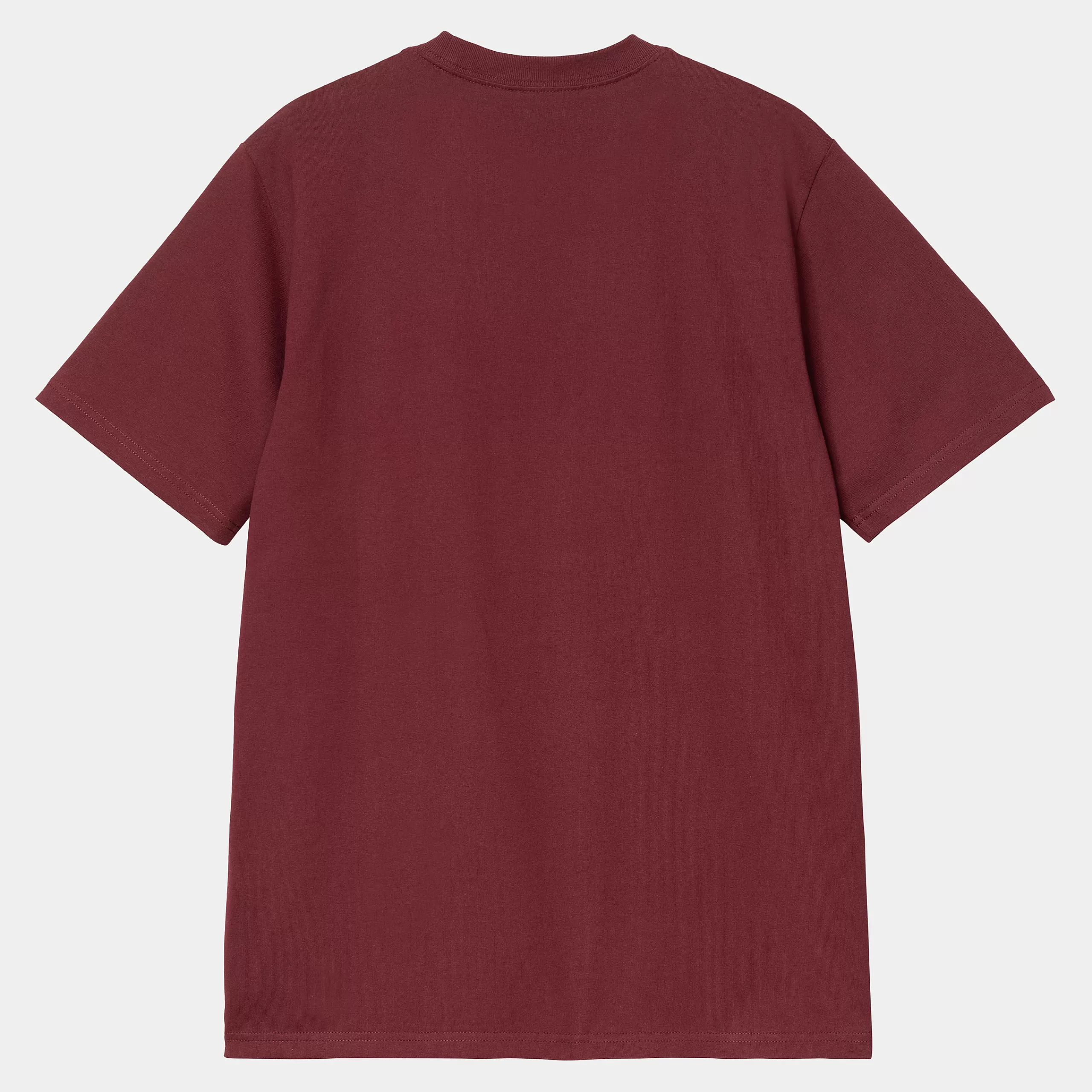 Outlet Carhartt WIP S/S University T-Shirt Malbec / White