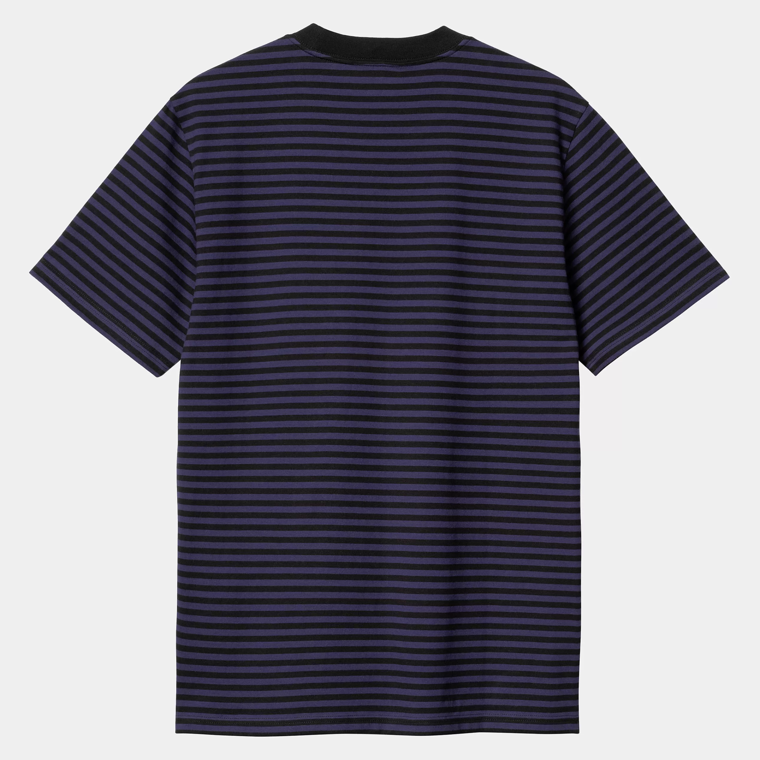 Online Carhartt WIP S/S Verner Pocket T-Shirt Verner Stripe, Black / Aura