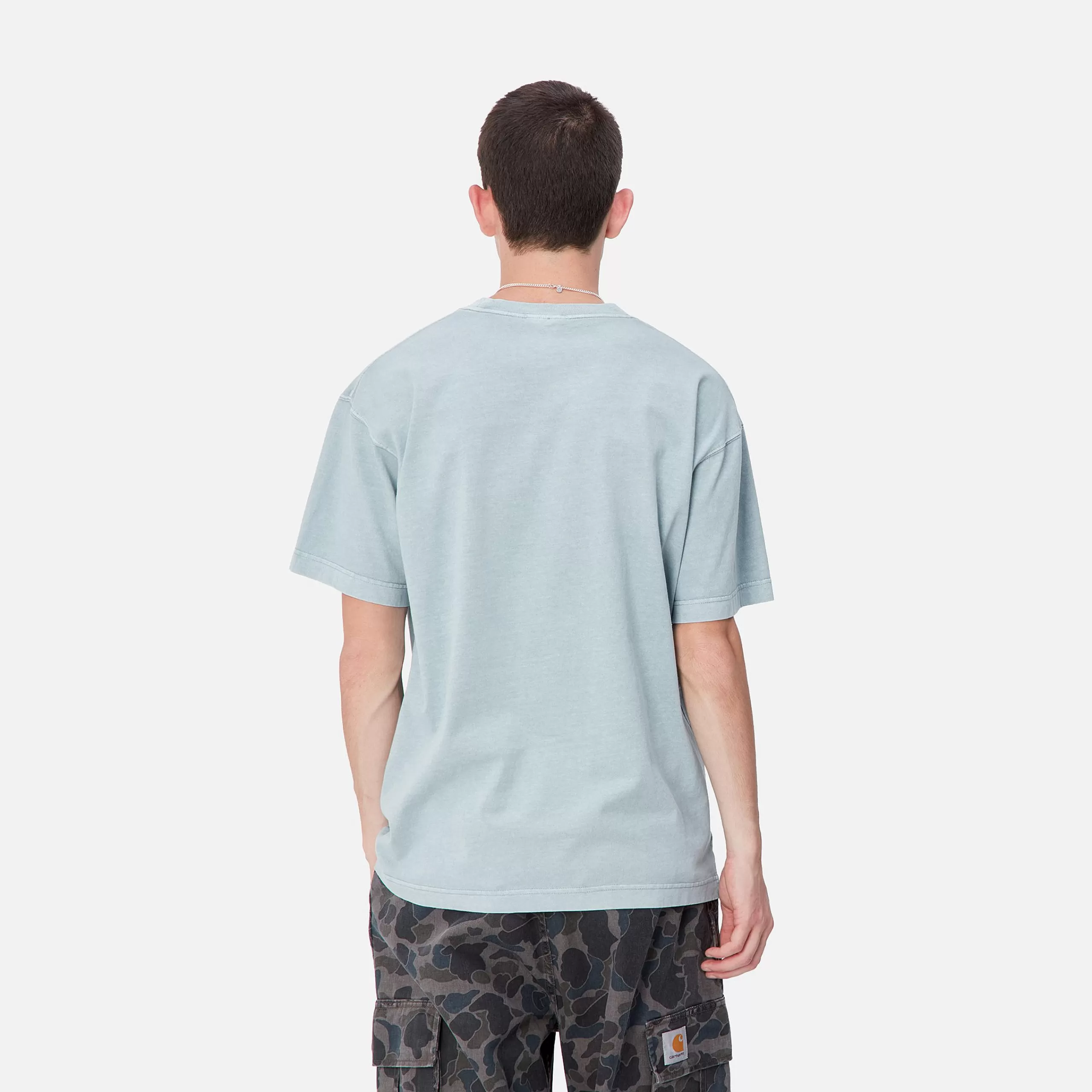 Clearance Carhartt WIP S/S Vista T-Shirt Dusty Ice