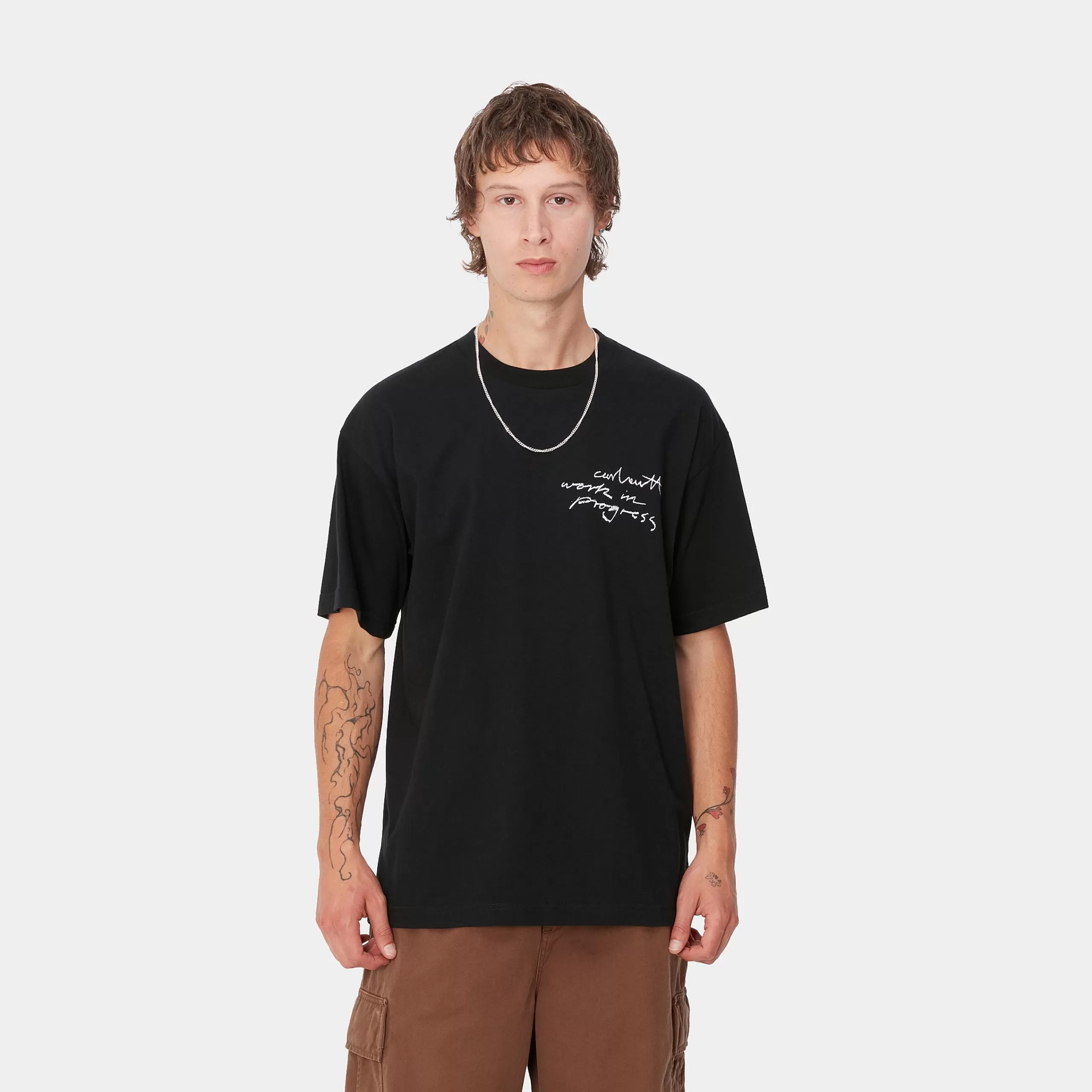 Cheap Carhartt WIP S/S WIP Pencil T-Shirt Black / White