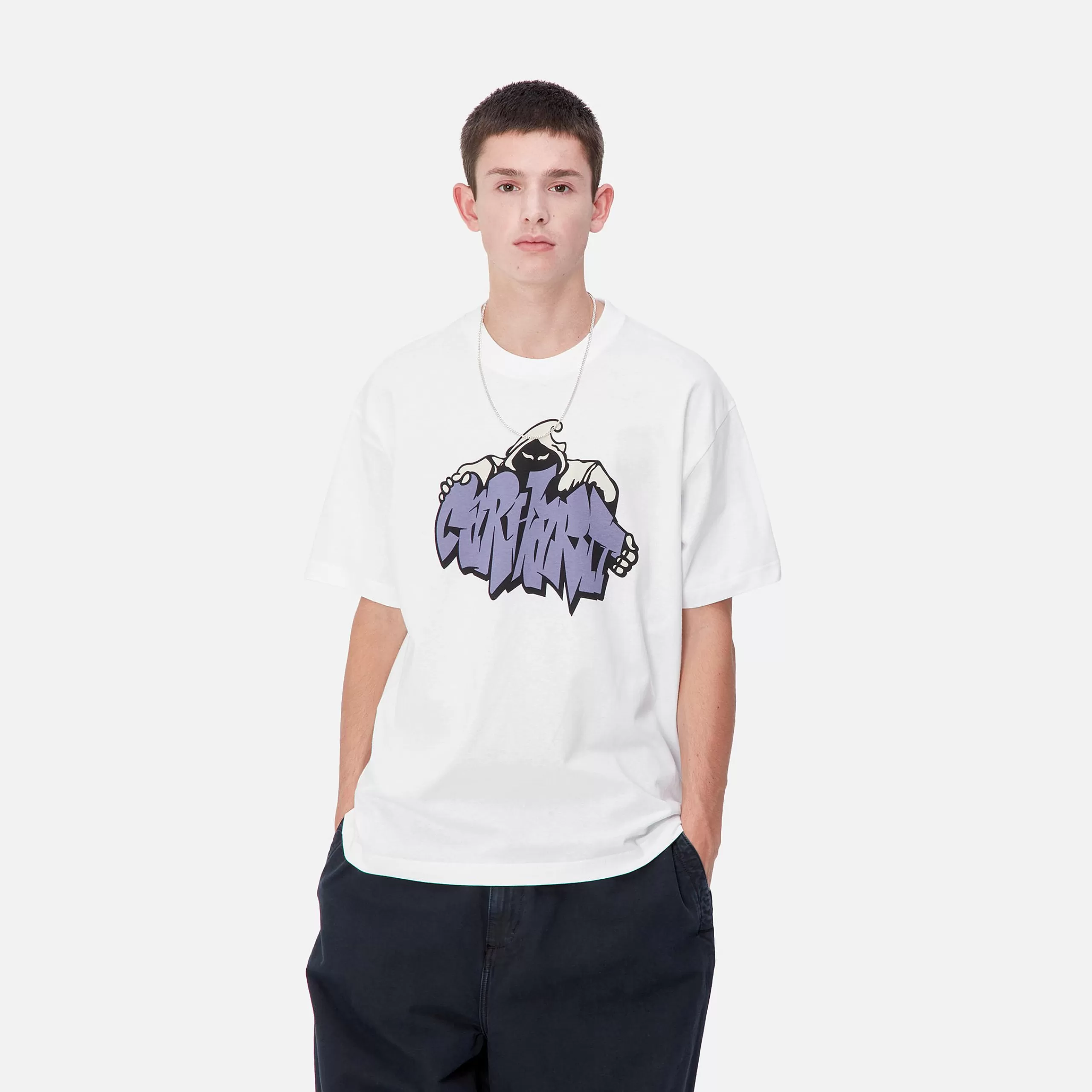 Hot Carhartt WIP S/S Yute T-Shirt White