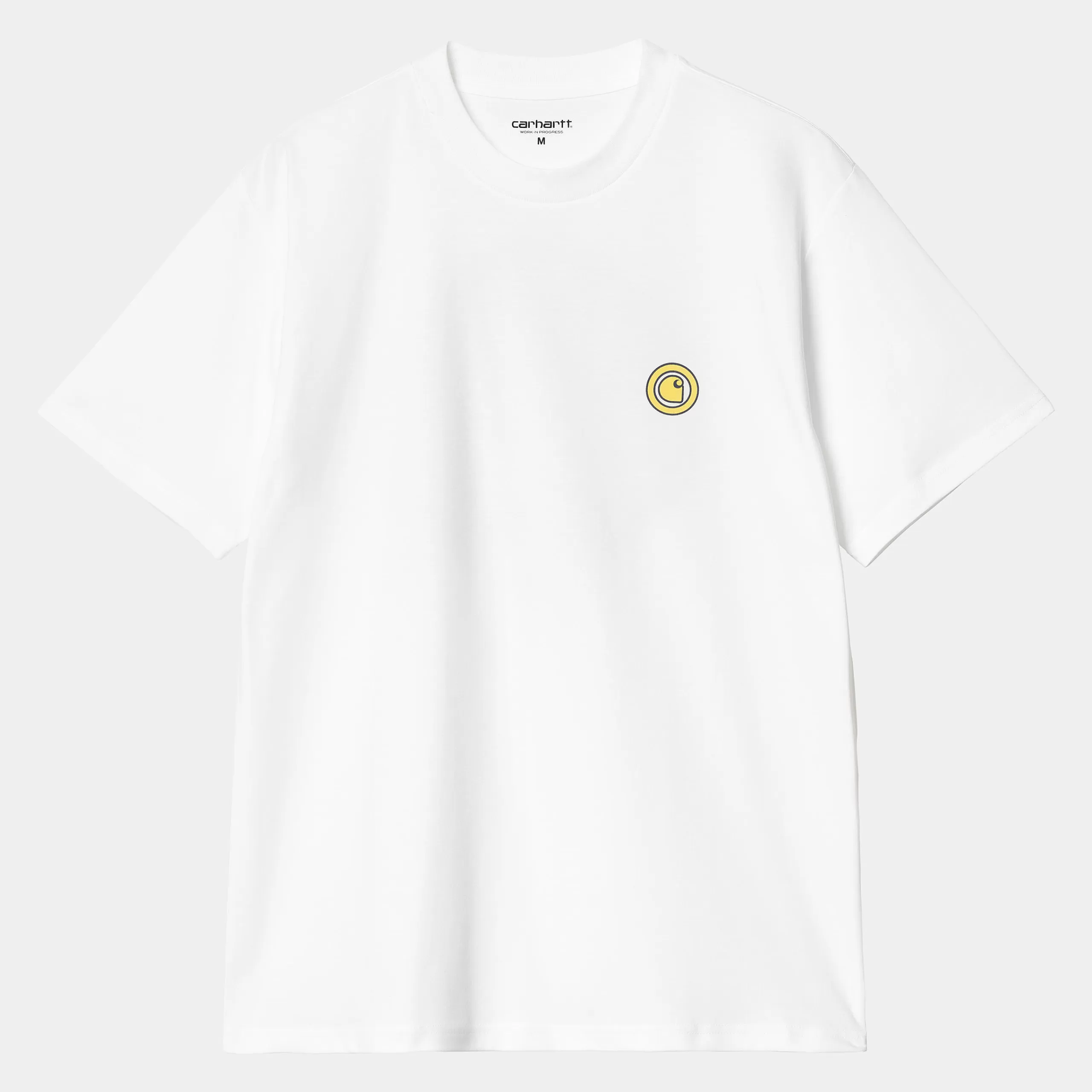 Discount Carhartt WIP S/S Zipper T-Shirt White