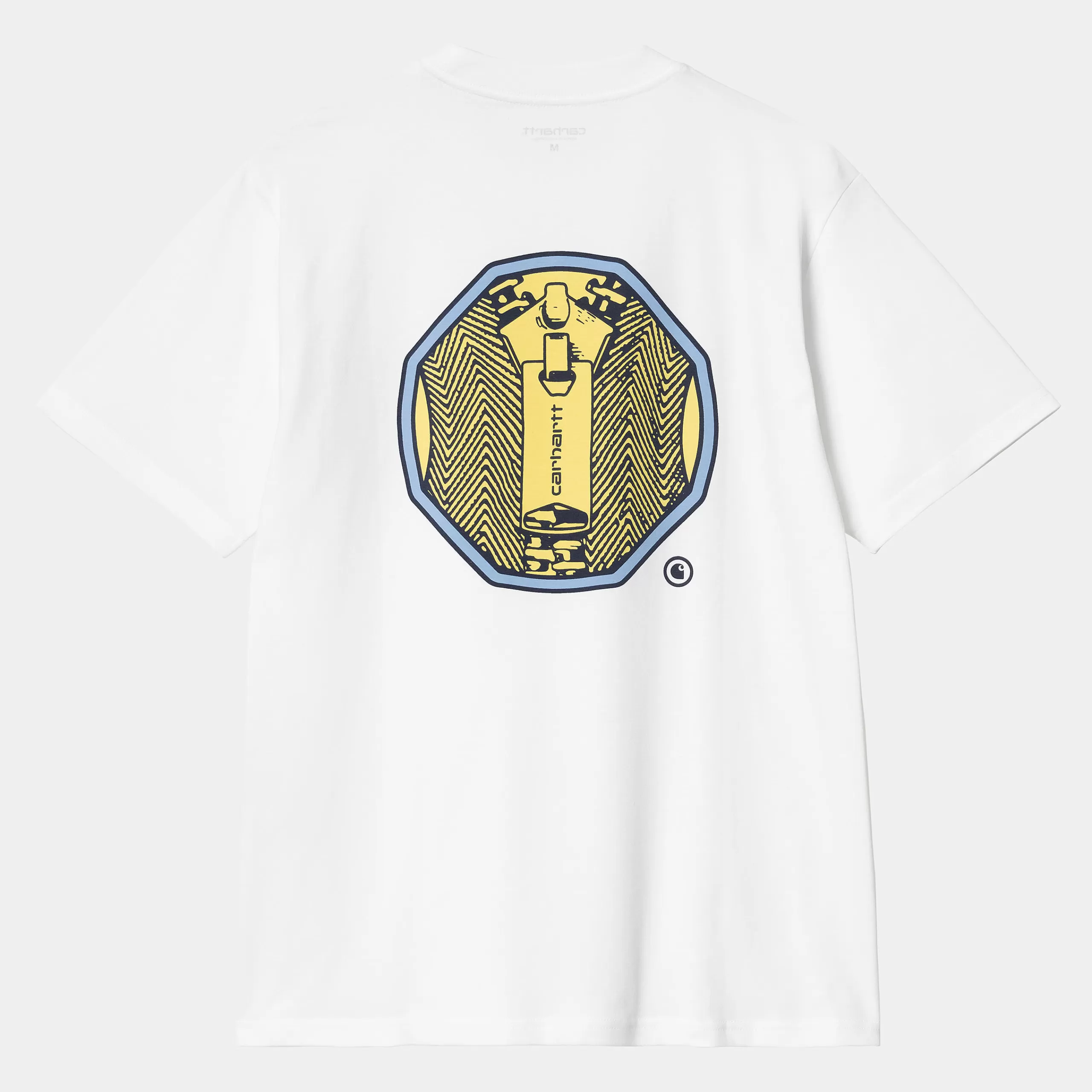 Discount Carhartt WIP S/S Zipper T-Shirt White