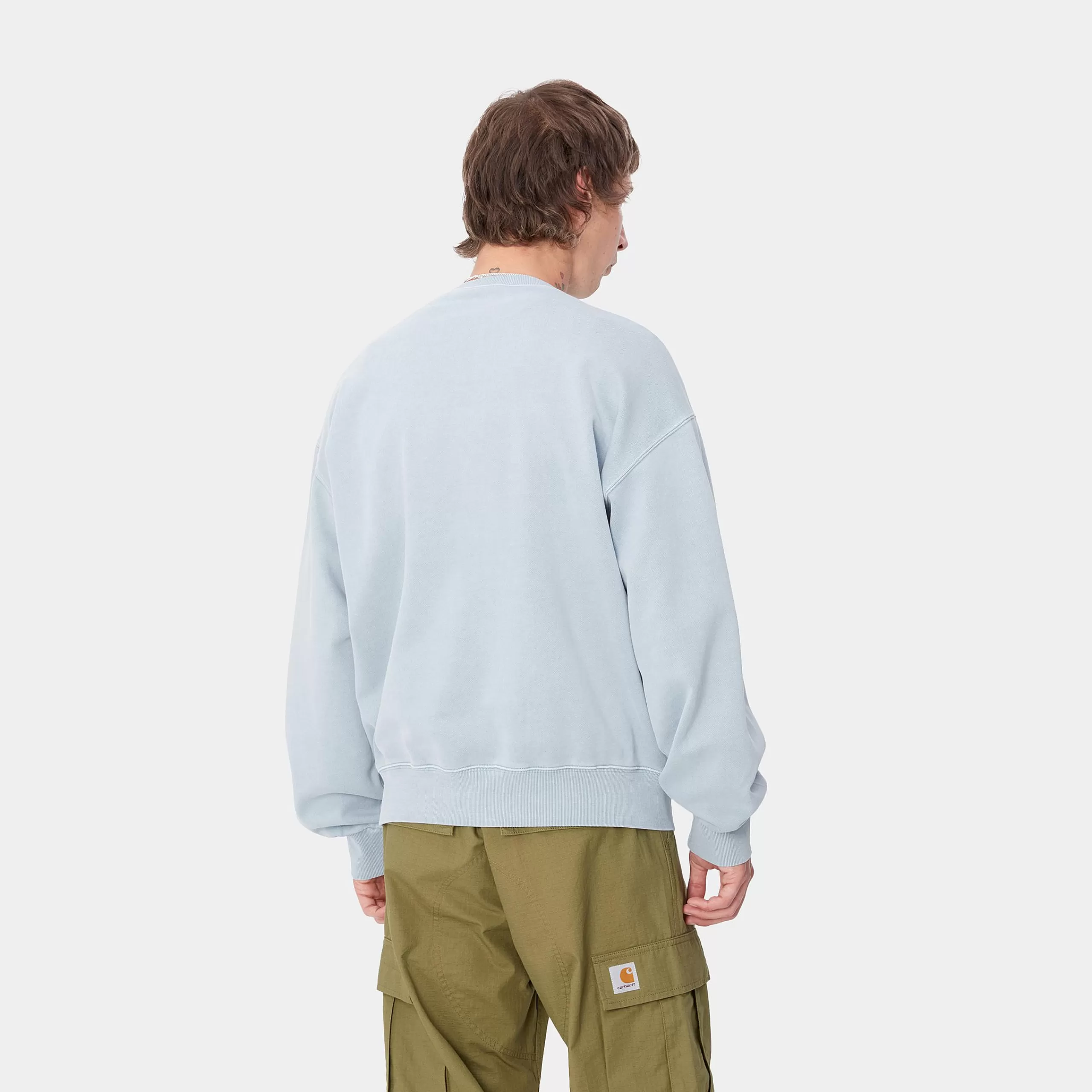New Carhartt WIP Vista Sweat Dusty Ice