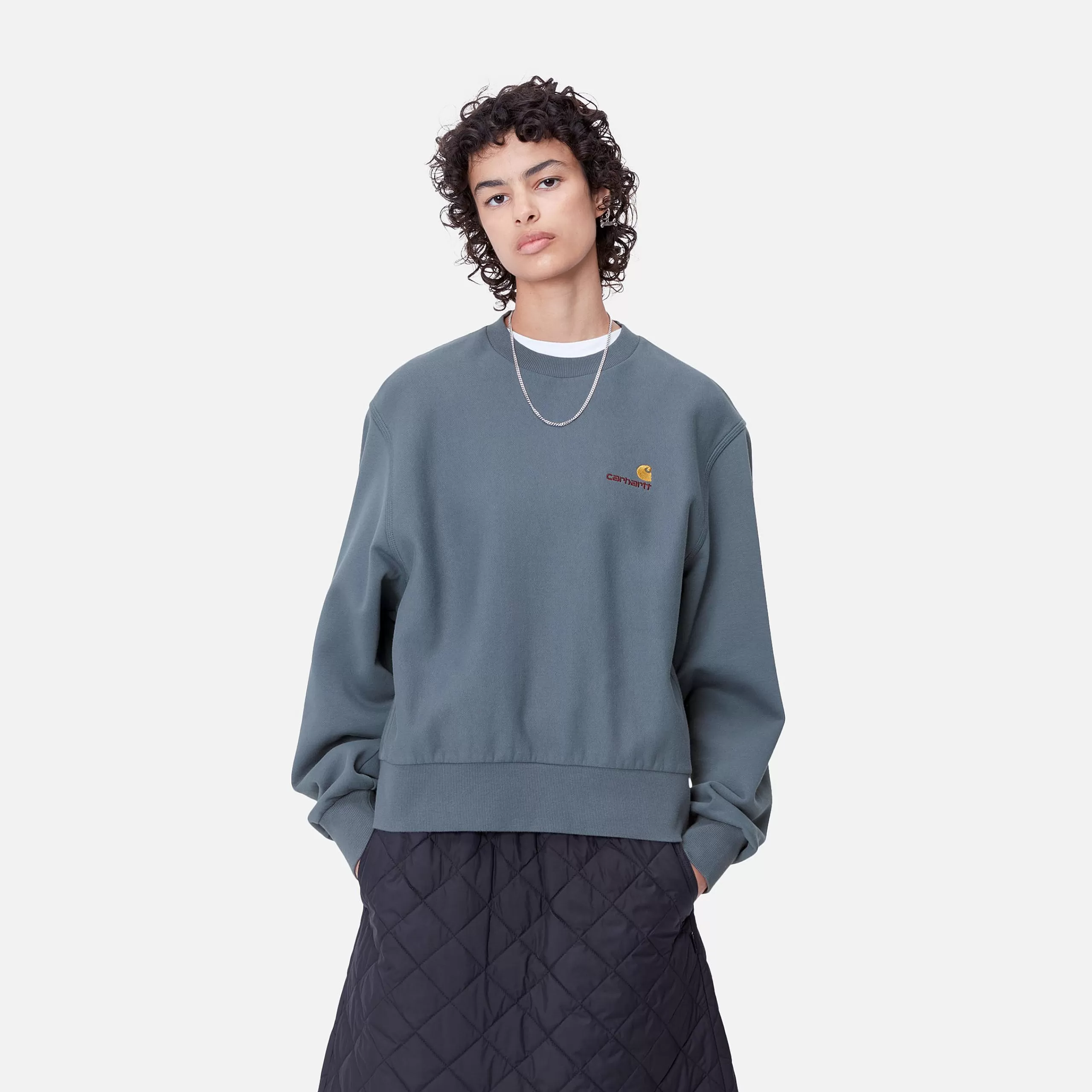 Flash Sale Carhartt WIP W' American Script Sweatshirt Positano