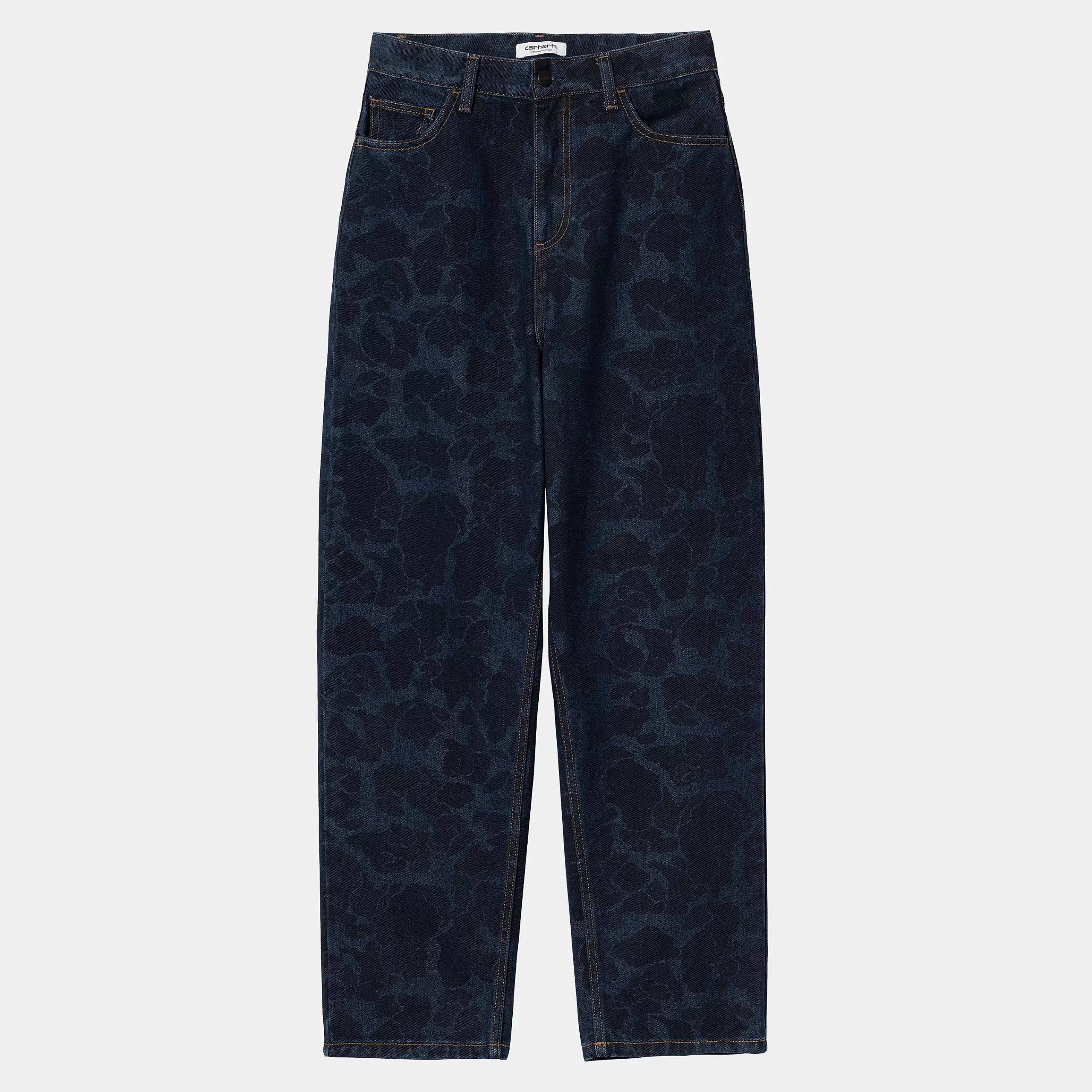 Best Sale Carhartt WIP W' Duck Orell Pant Camo Duck, Blue