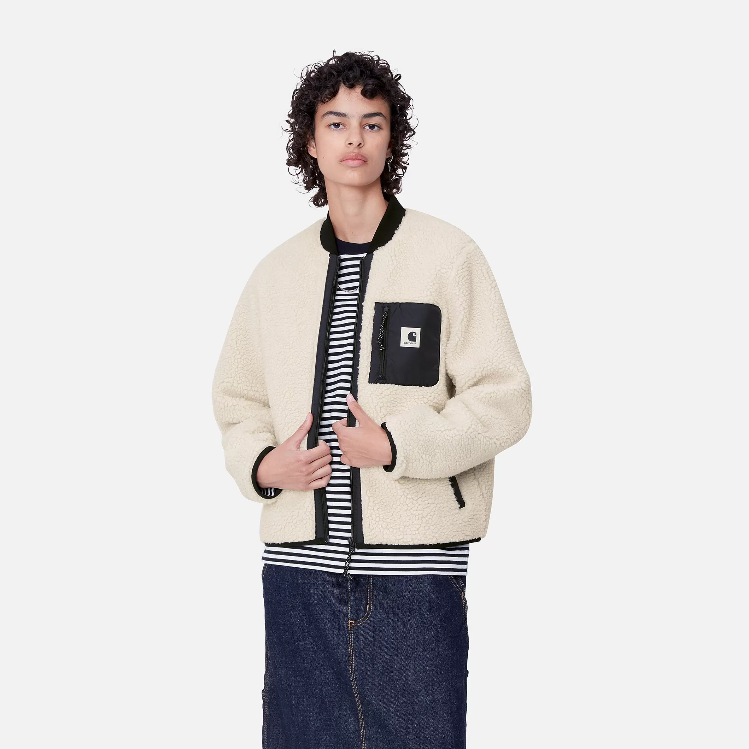 Flash Sale Carhartt WIP W' Janet Liner Moonbeam / Black