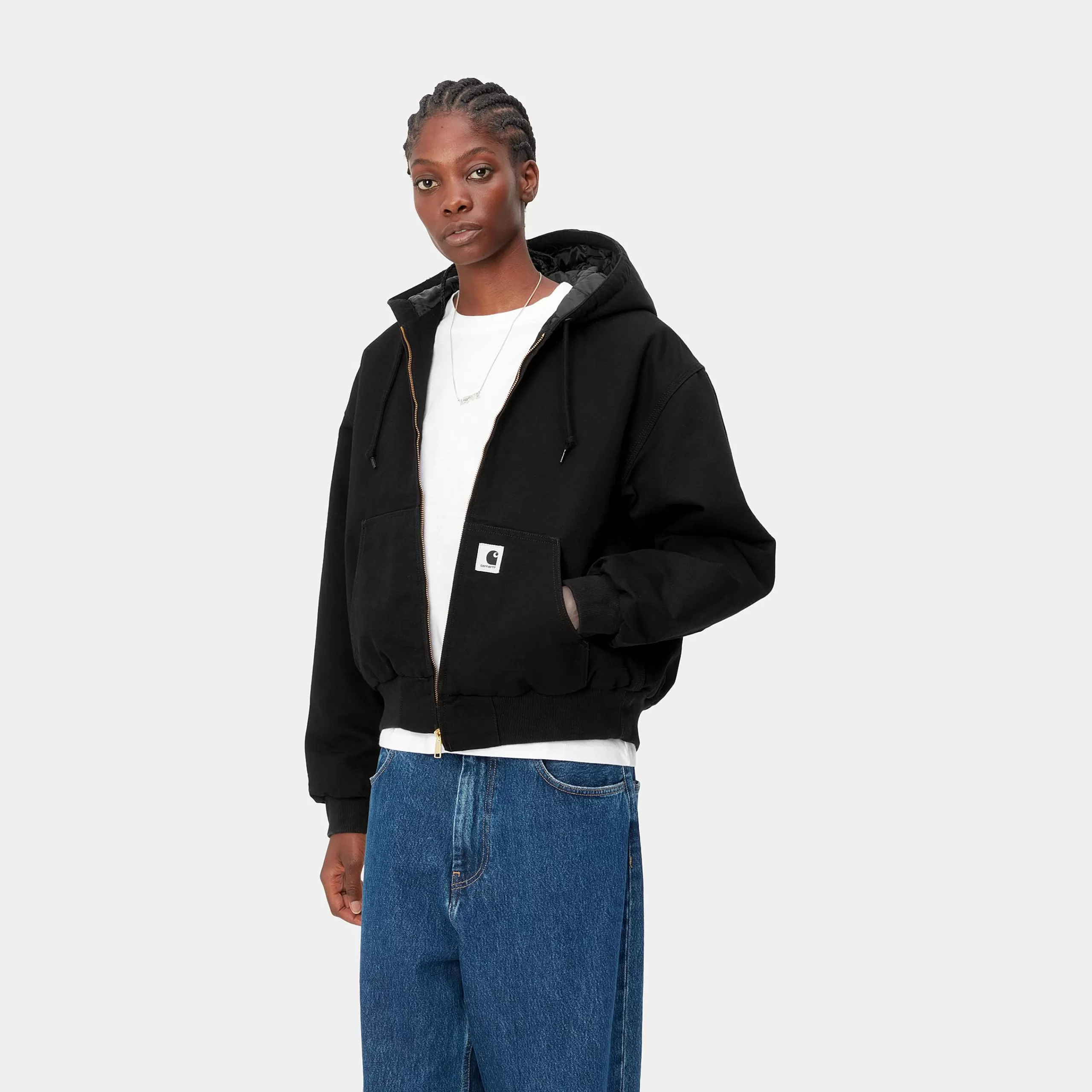 New Carhartt WIP W' OG Active Jacket (Winter) Black