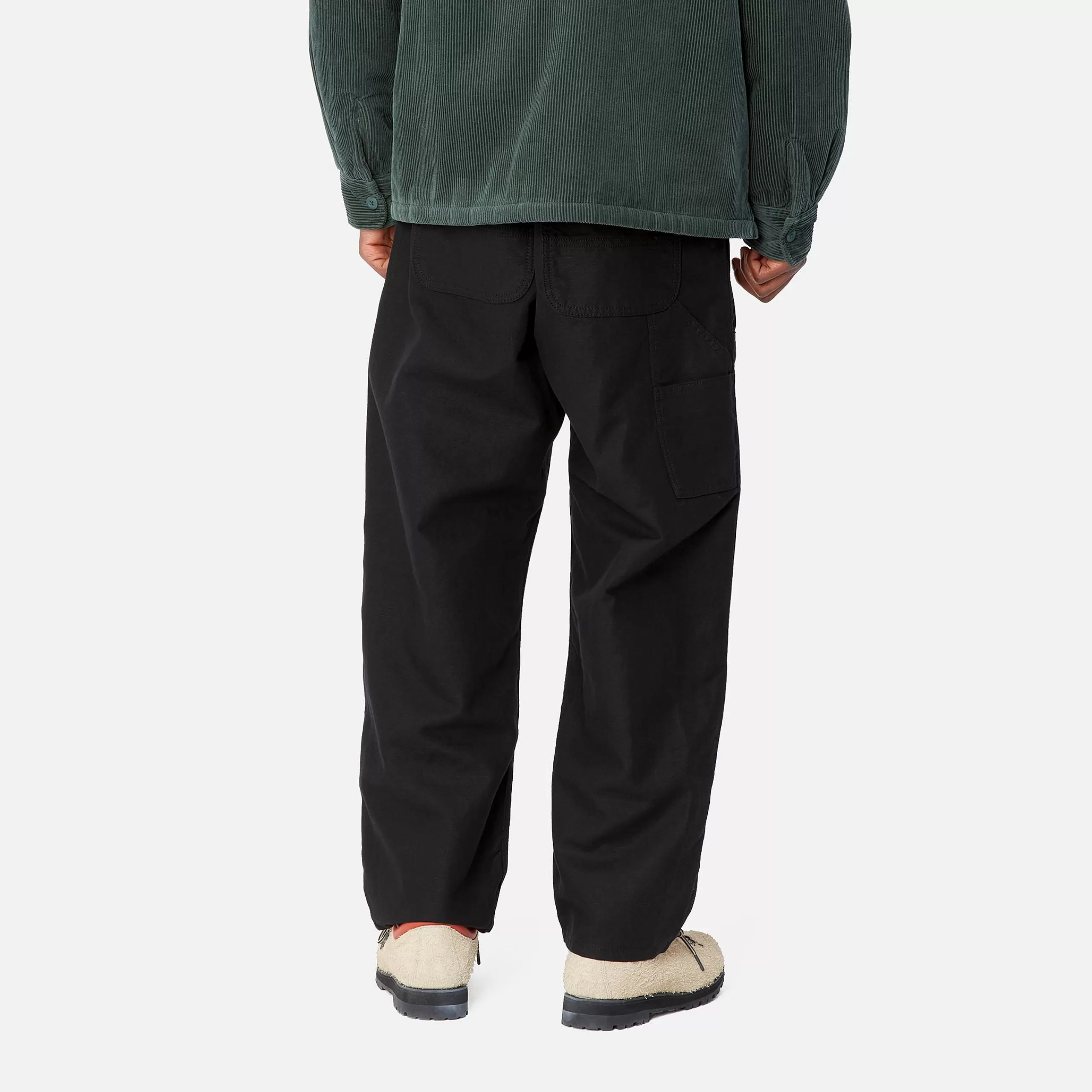 Clearance Carhartt WIP Walter Double Knee Pant Black