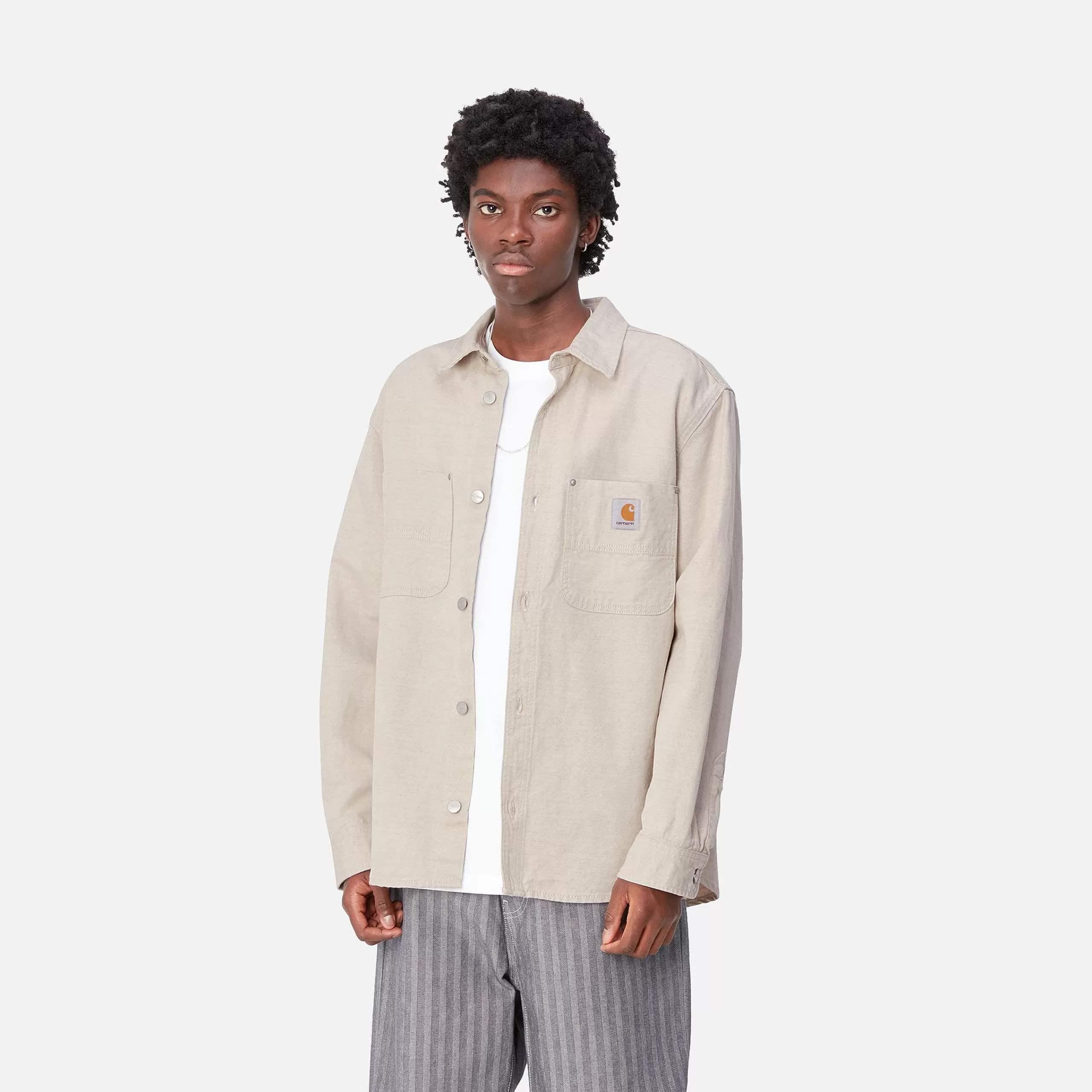 Fashion Carhartt WIP Walter Shirt Jac Natural